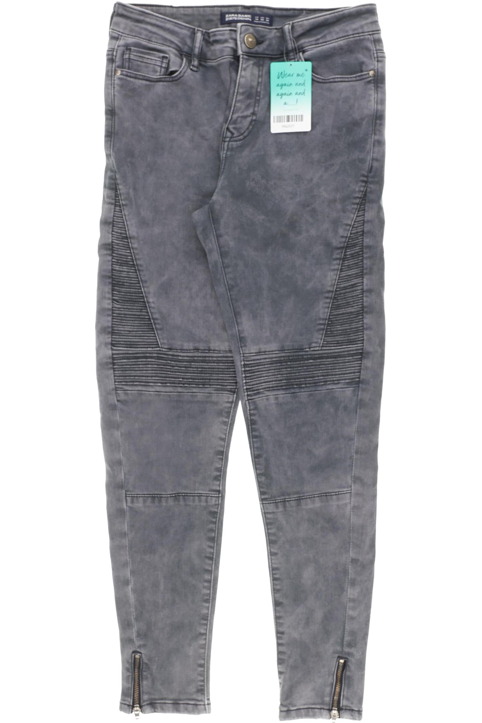 

Zara Damen Jeans, grau, Gr. 34
