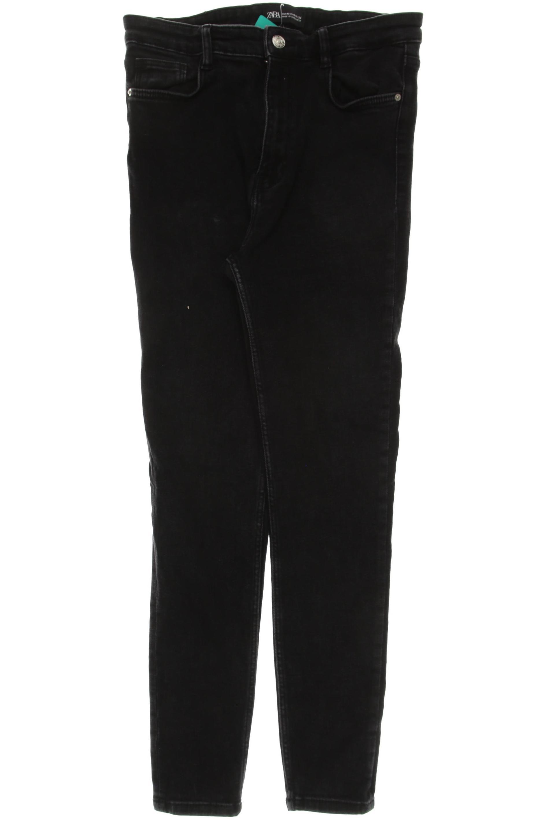 

Zara Damen Jeans, schwarz, Gr. 42