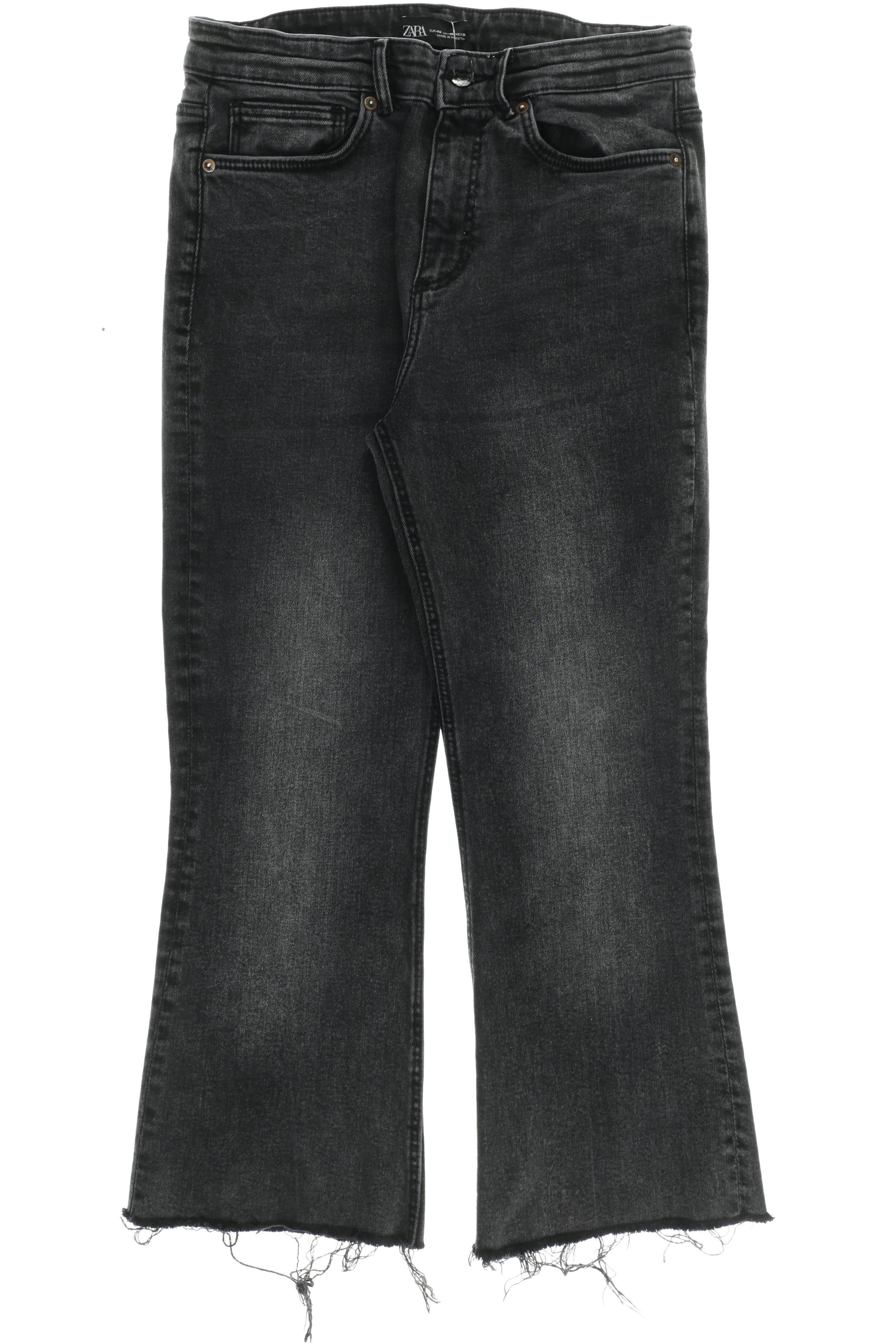 

Zara Damen Jeans, schwarz, Gr. 40