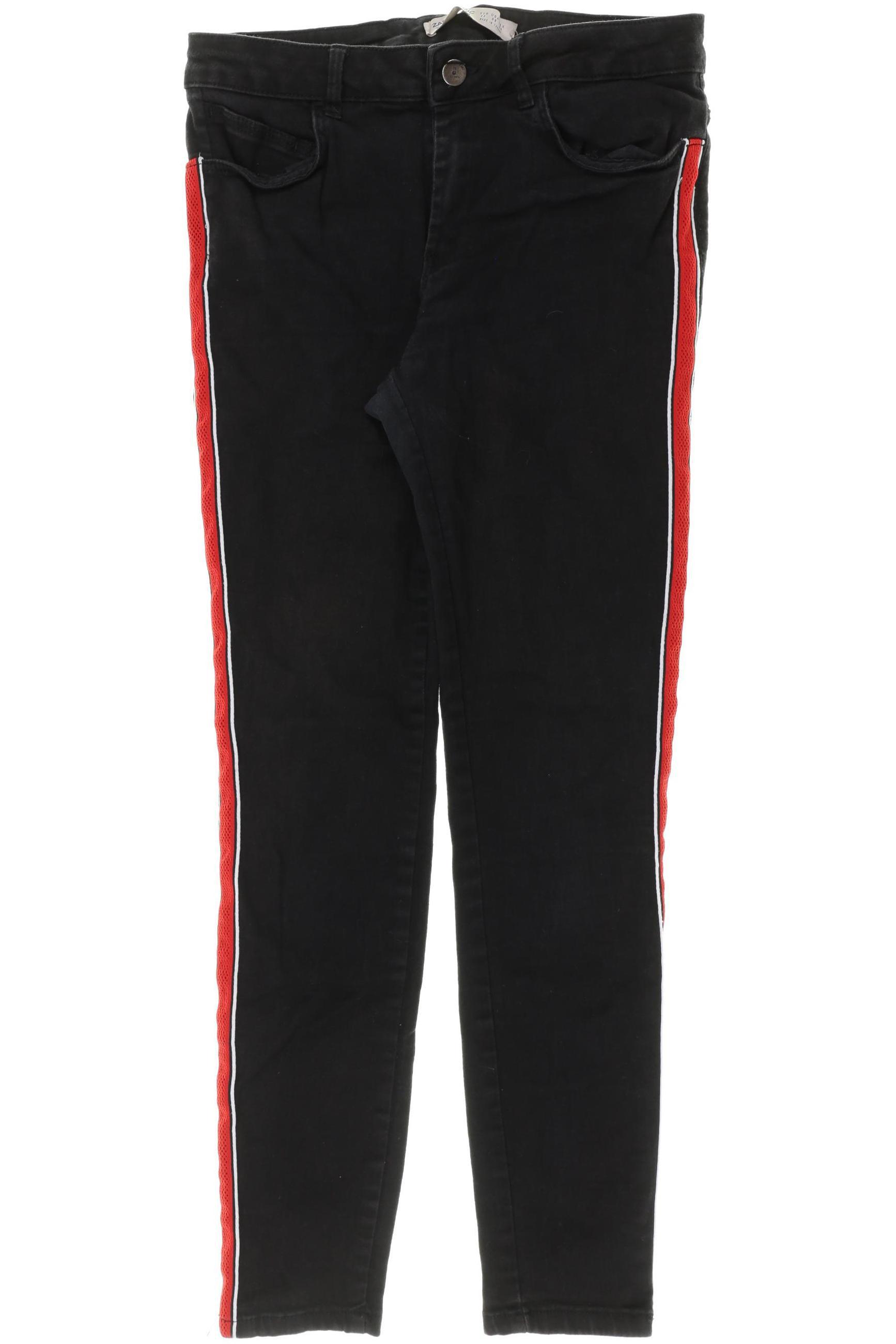 

Zara Damen Jeans, schwarz, Gr. 40
