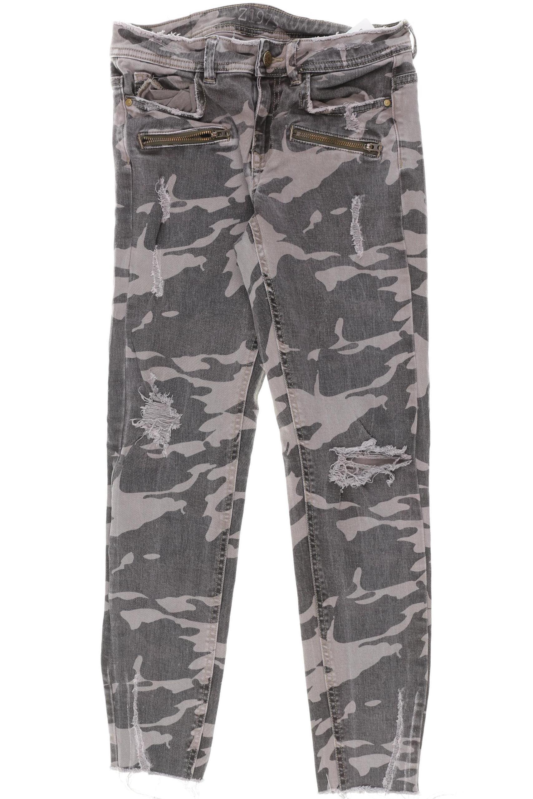 

Zara Damen Jeans, grau, Gr. 36