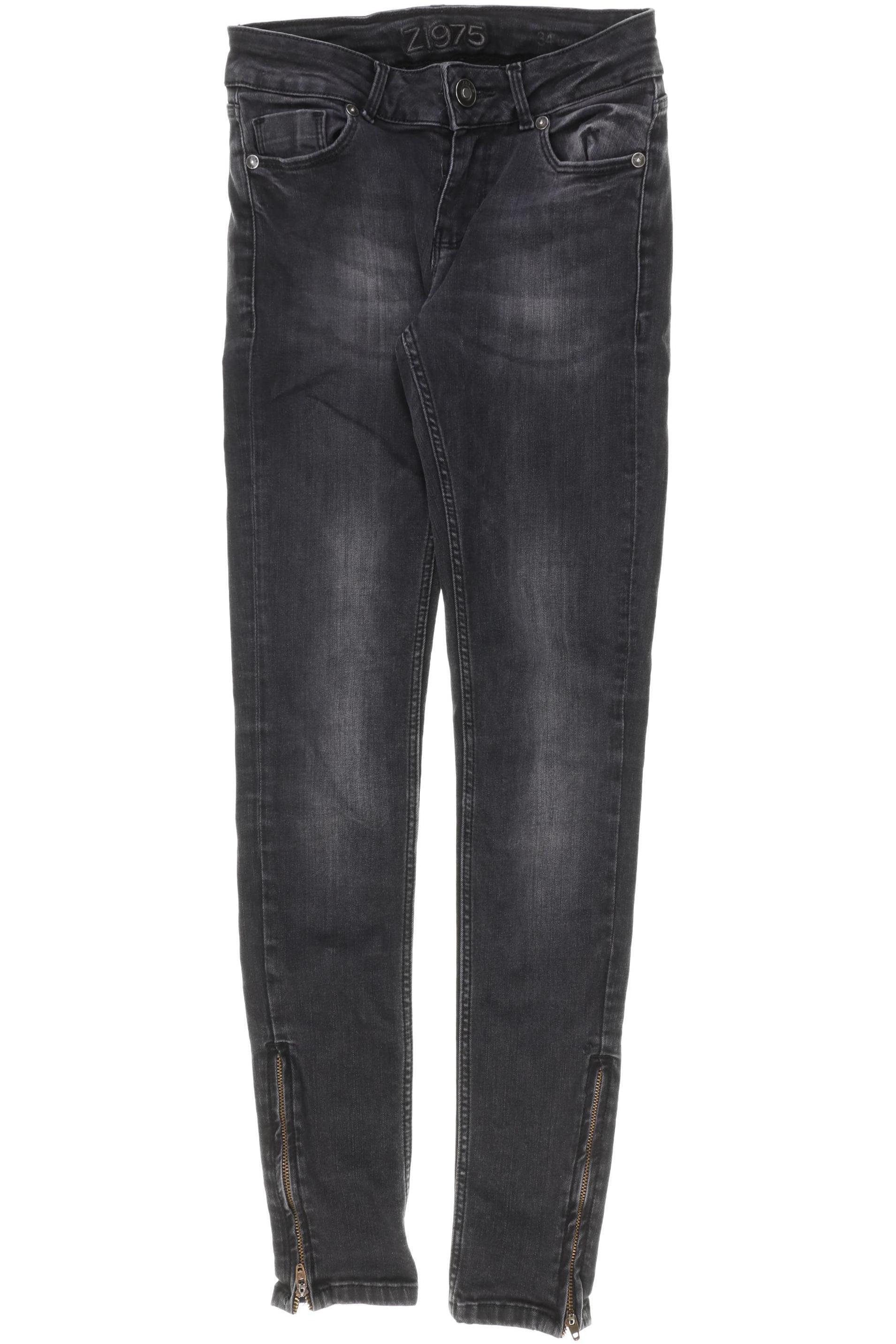 

Zara Damen Jeans, grau, Gr. 34