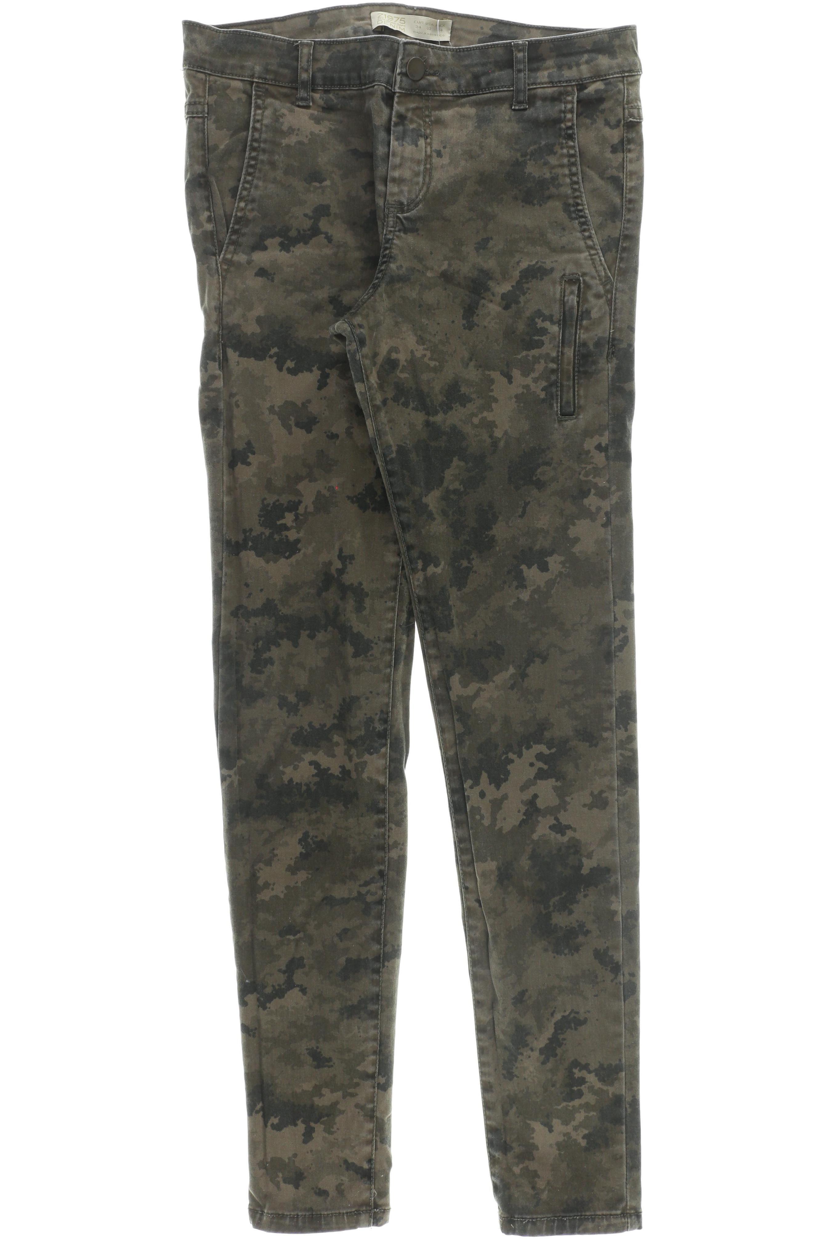 

Zara Damen Jeans, grün, Gr. 34