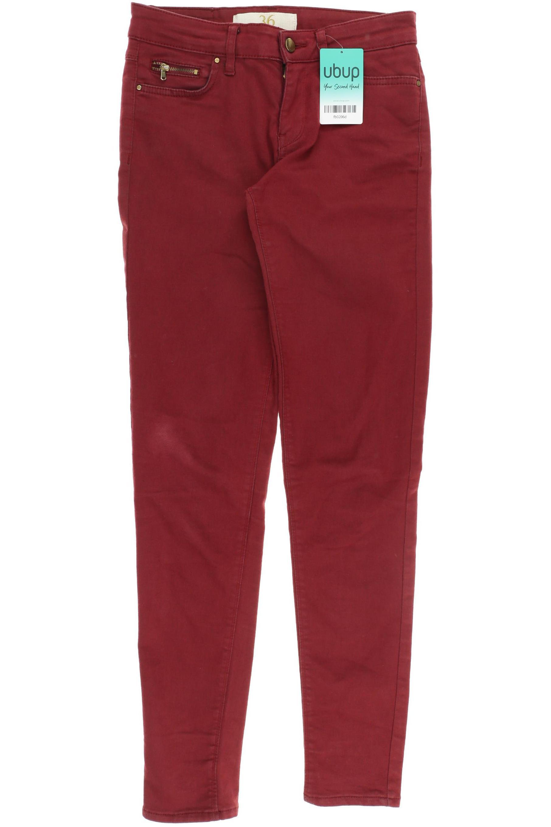 

Zara Damen Jeans, rot, Gr. 36