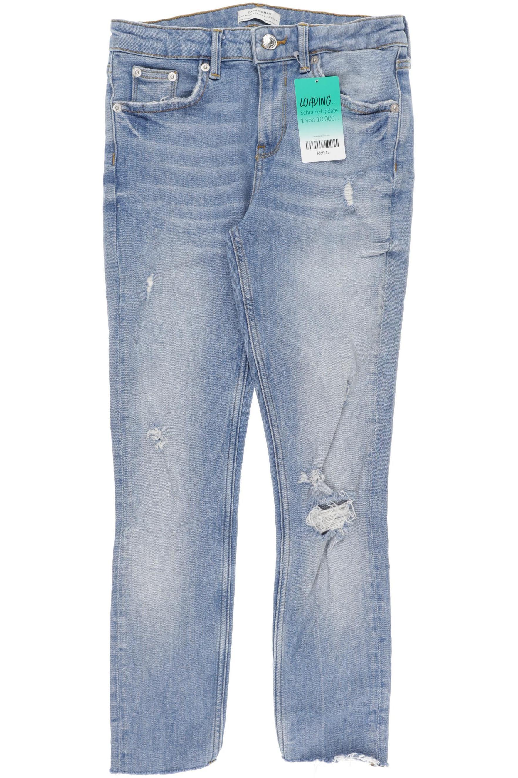 

Zara Damen Jeans, blau, Gr. 34