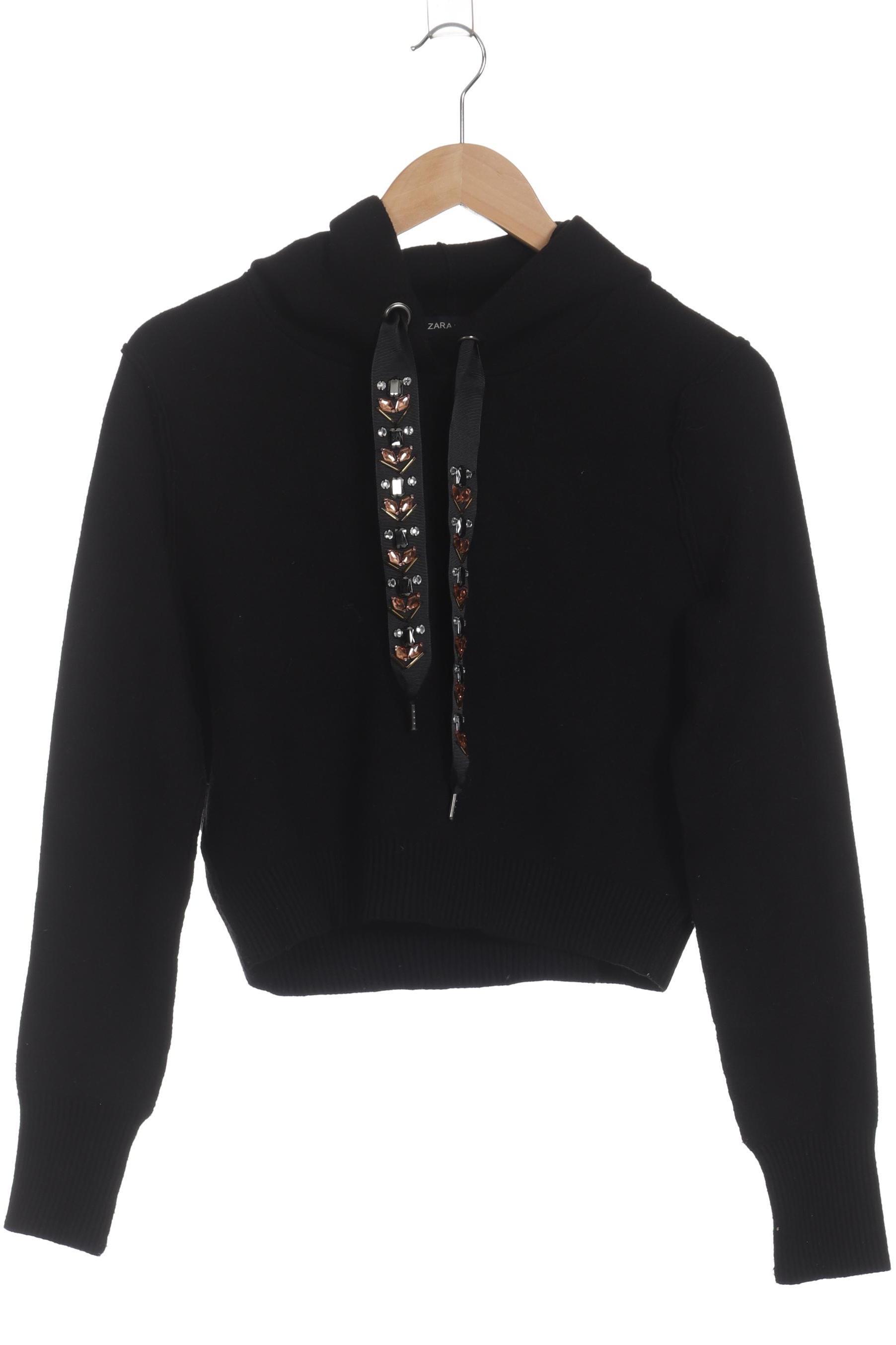 

Zara Damen Kapuzenpullover, schwarz, Gr.