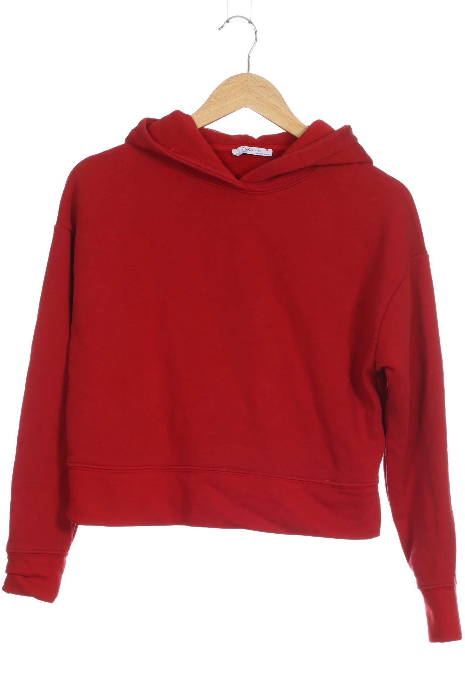 

Zara Damen Kapuzenpullover, rot, Gr.