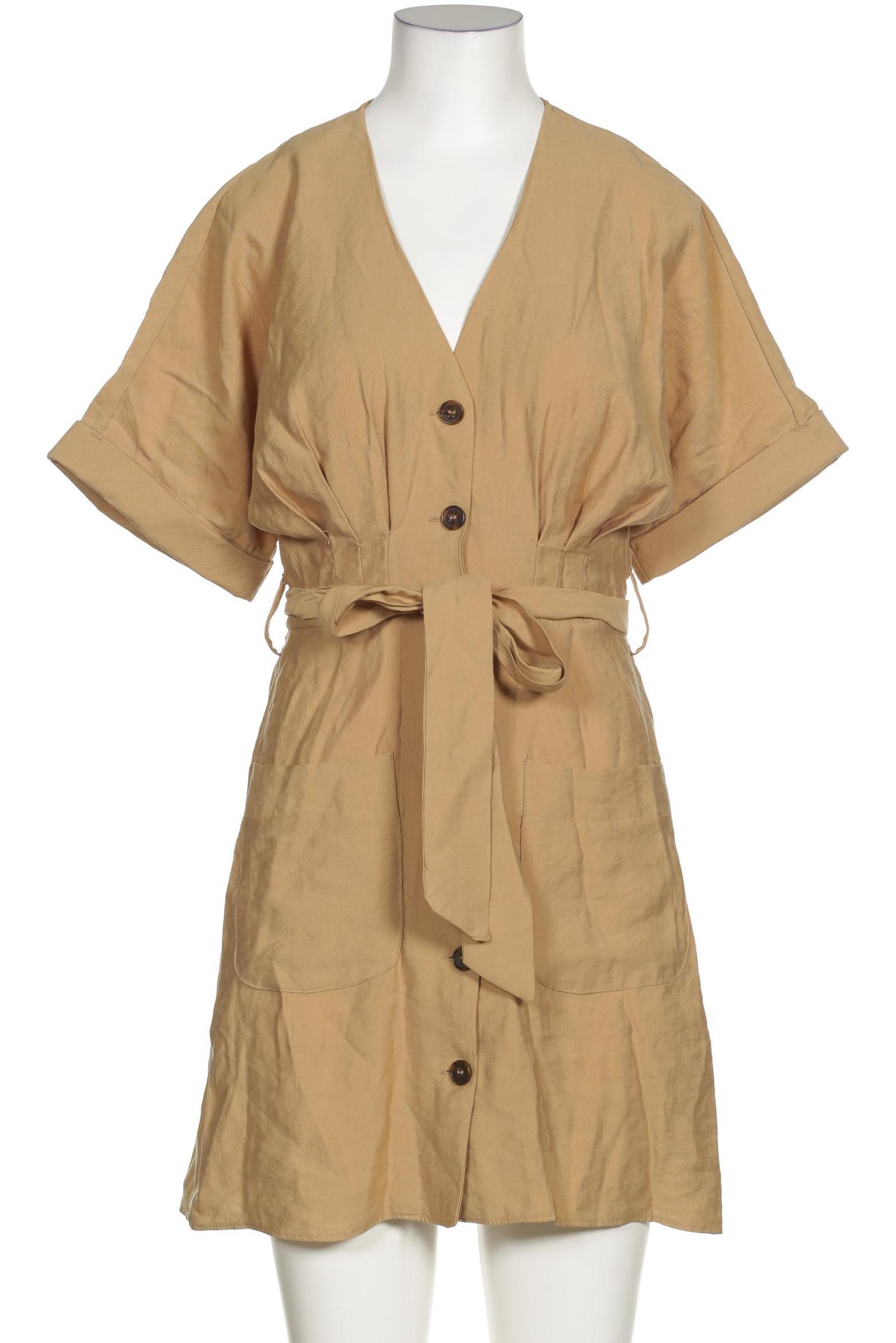 

Zara Damen Kleid, beige, Gr.