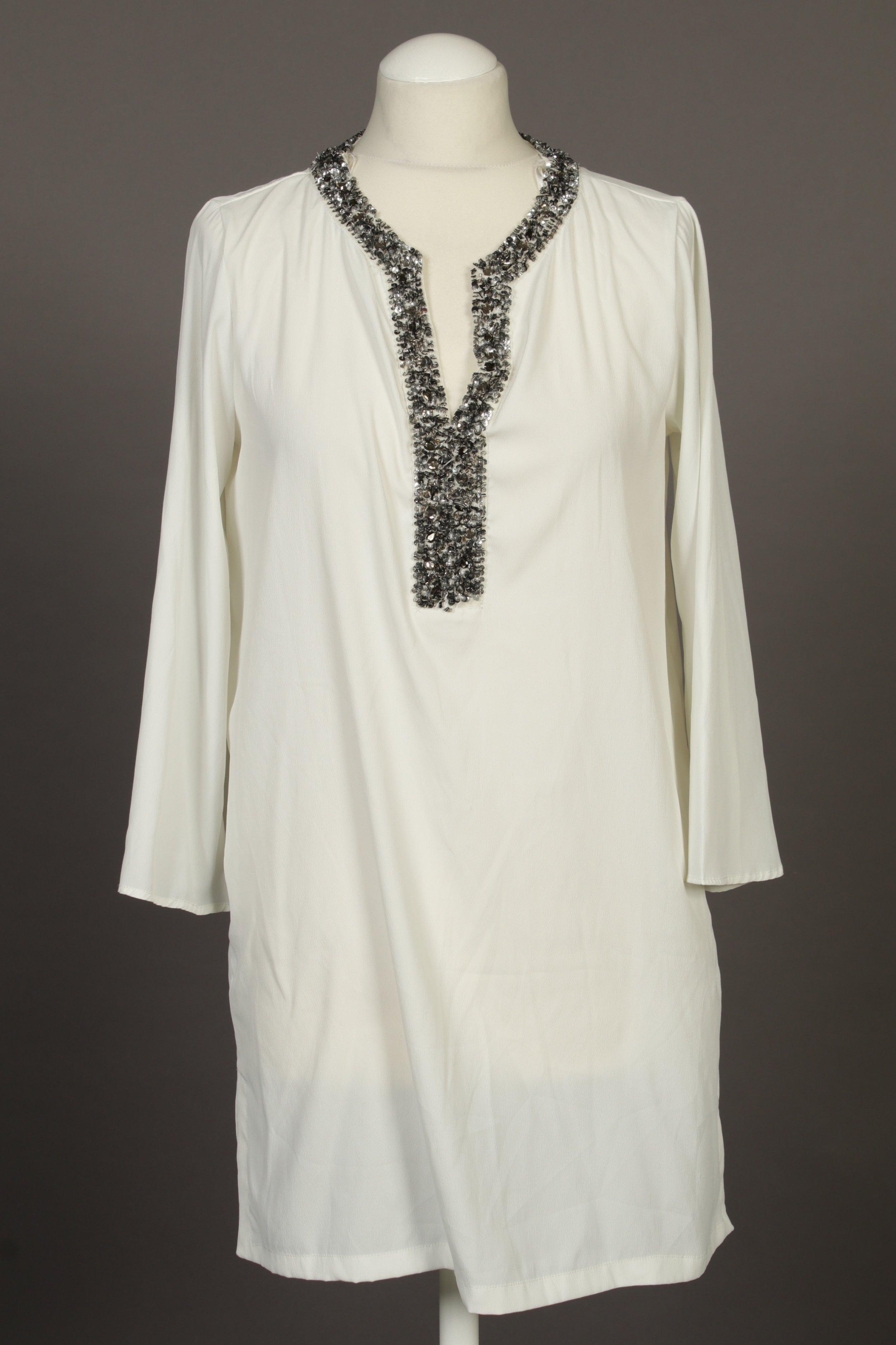 

Zara Damen Kleid, weiß, Gr.