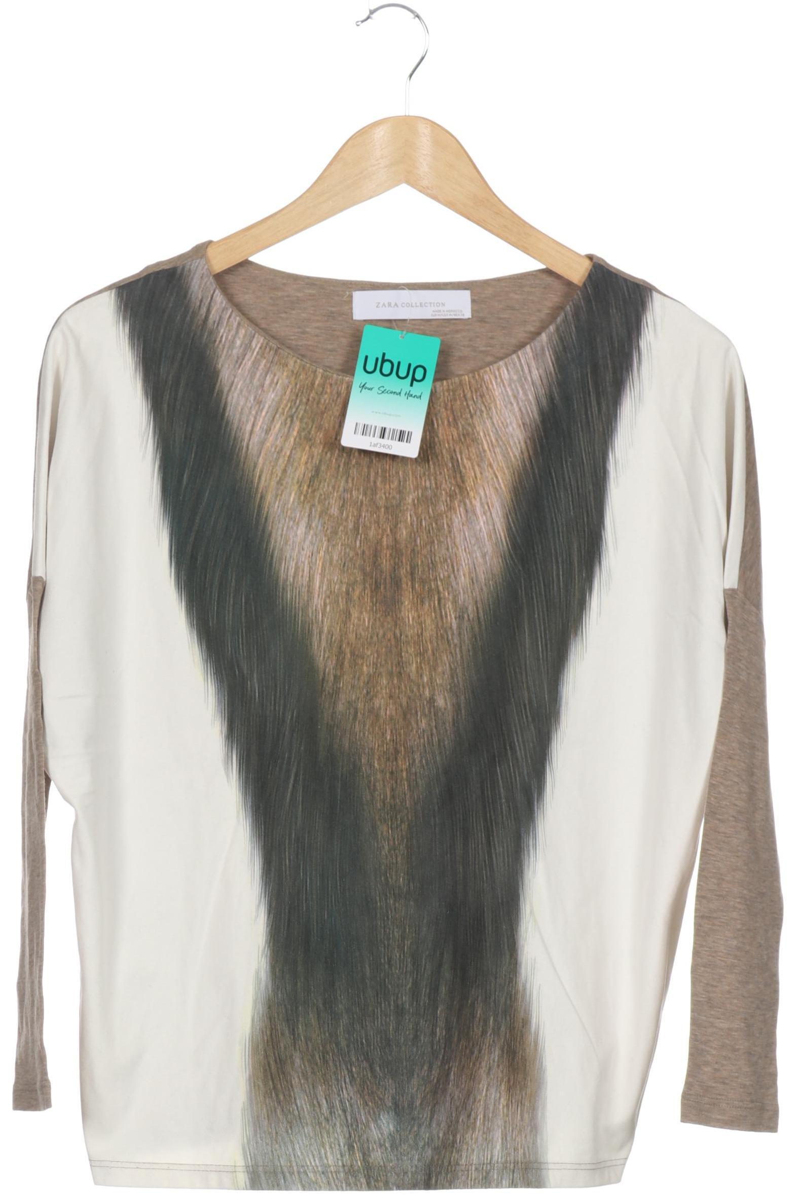 

Zara Damen Langarmshirt, mehrfarbig, Gr.