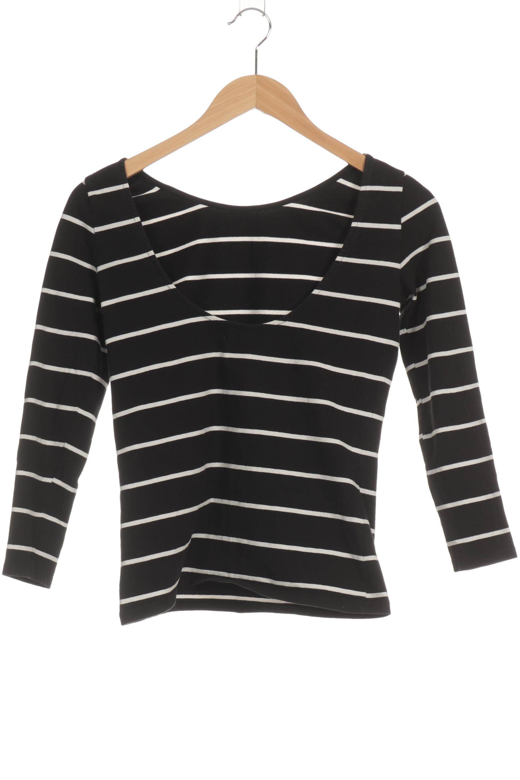 

Zara Damen Langarmshirt, schwarz, Gr.