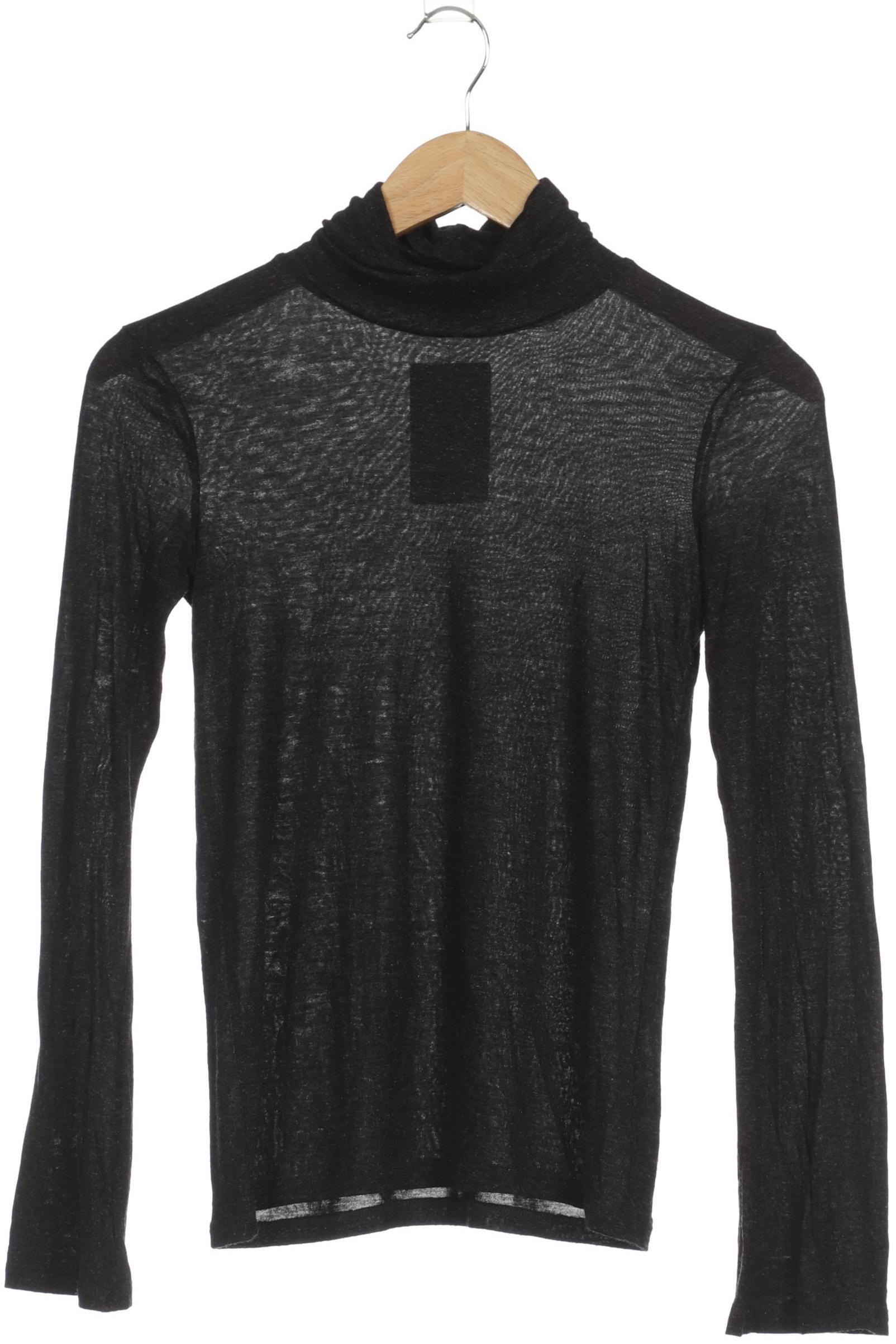 

Zara Damen Langarmshirt, schwarz, Gr.