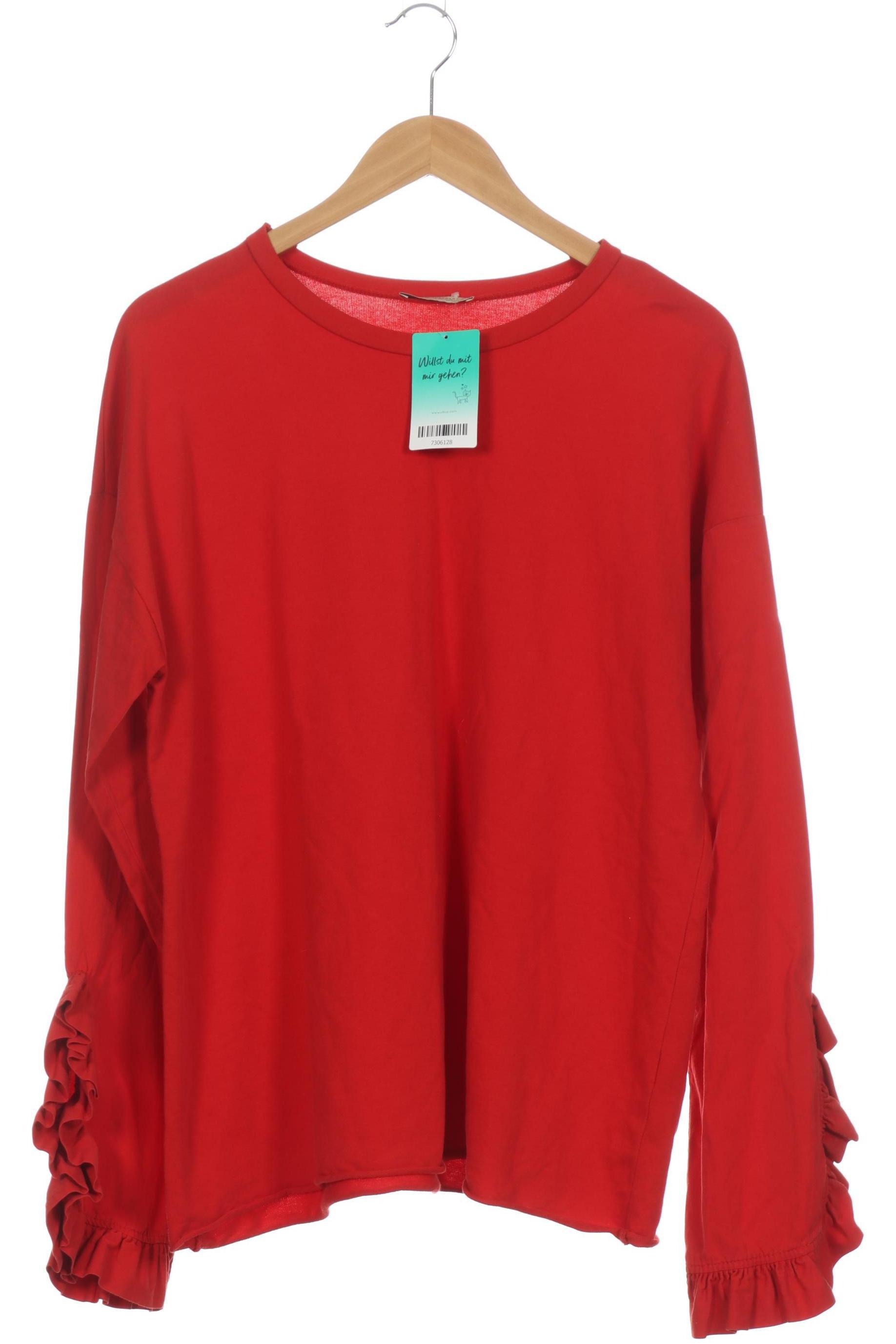 

Zara Damen Langarmshirt, rot, Gr.
