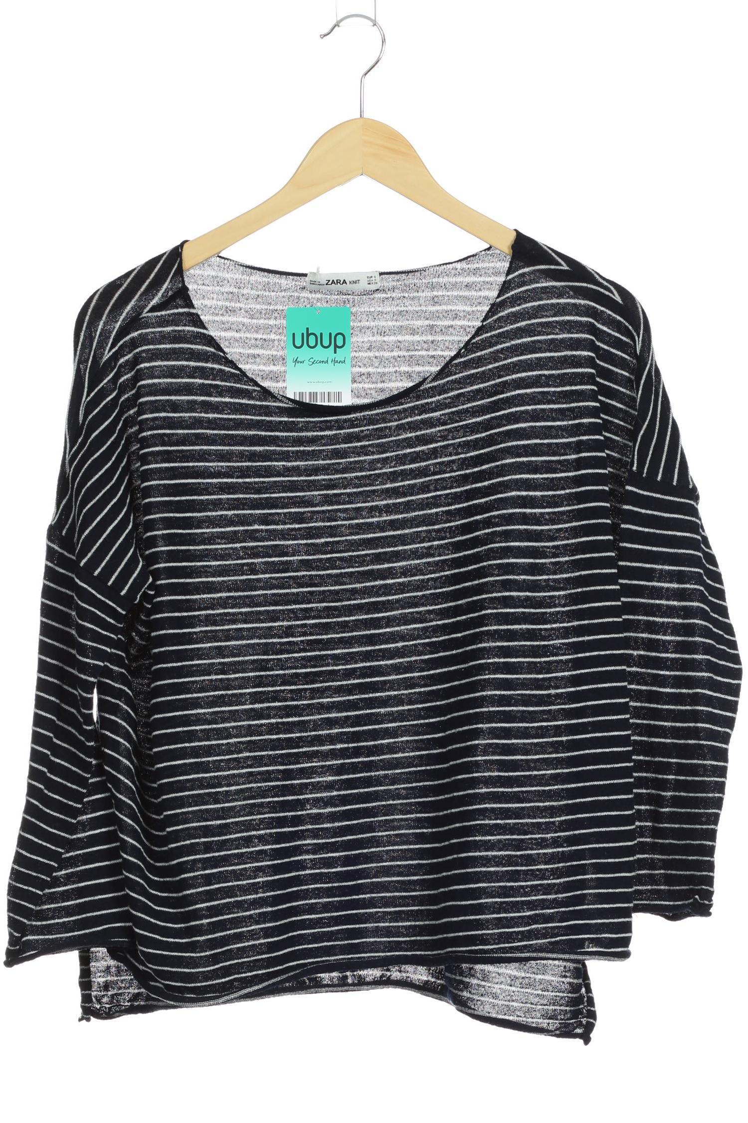 

Zara Damen Langarmshirt, blau, Gr.