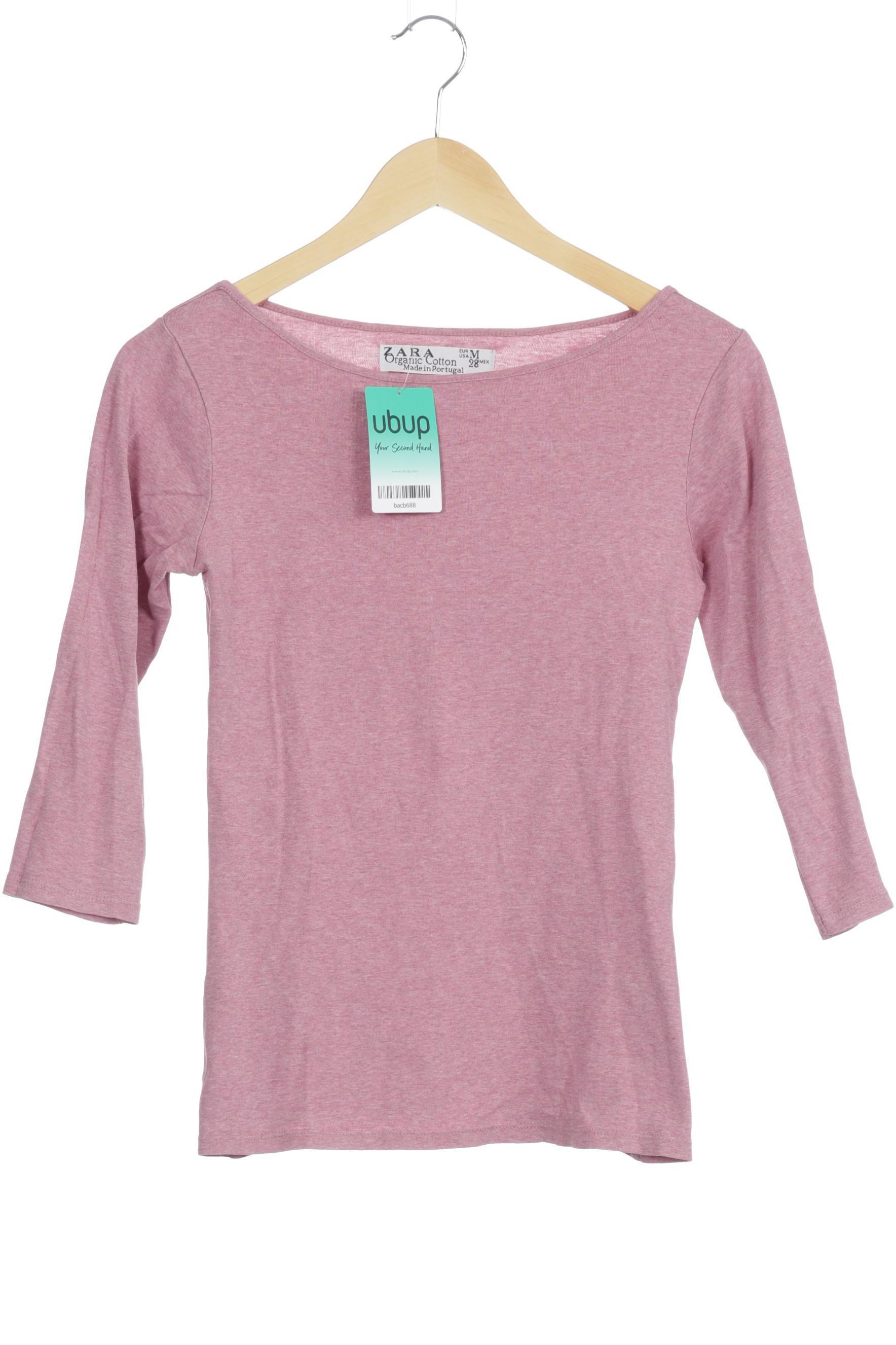 

Zara Damen Langarmshirt, pink, Gr.