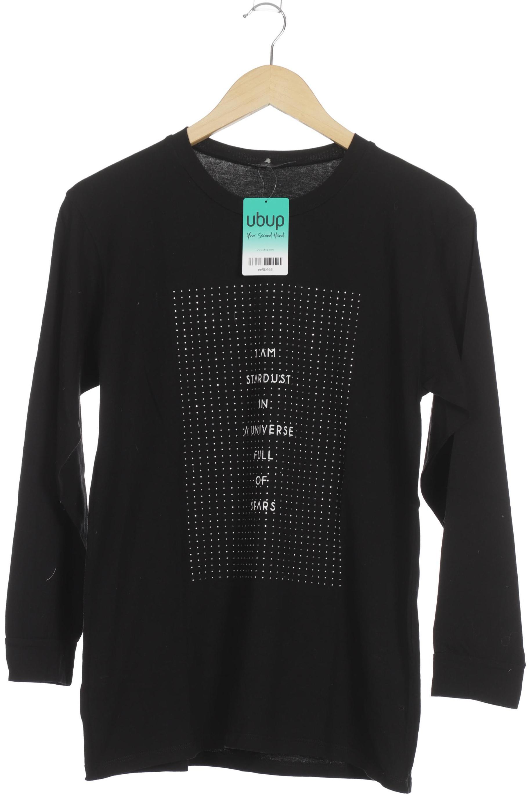 

Zara Damen Langarmshirt, schwarz, Gr.