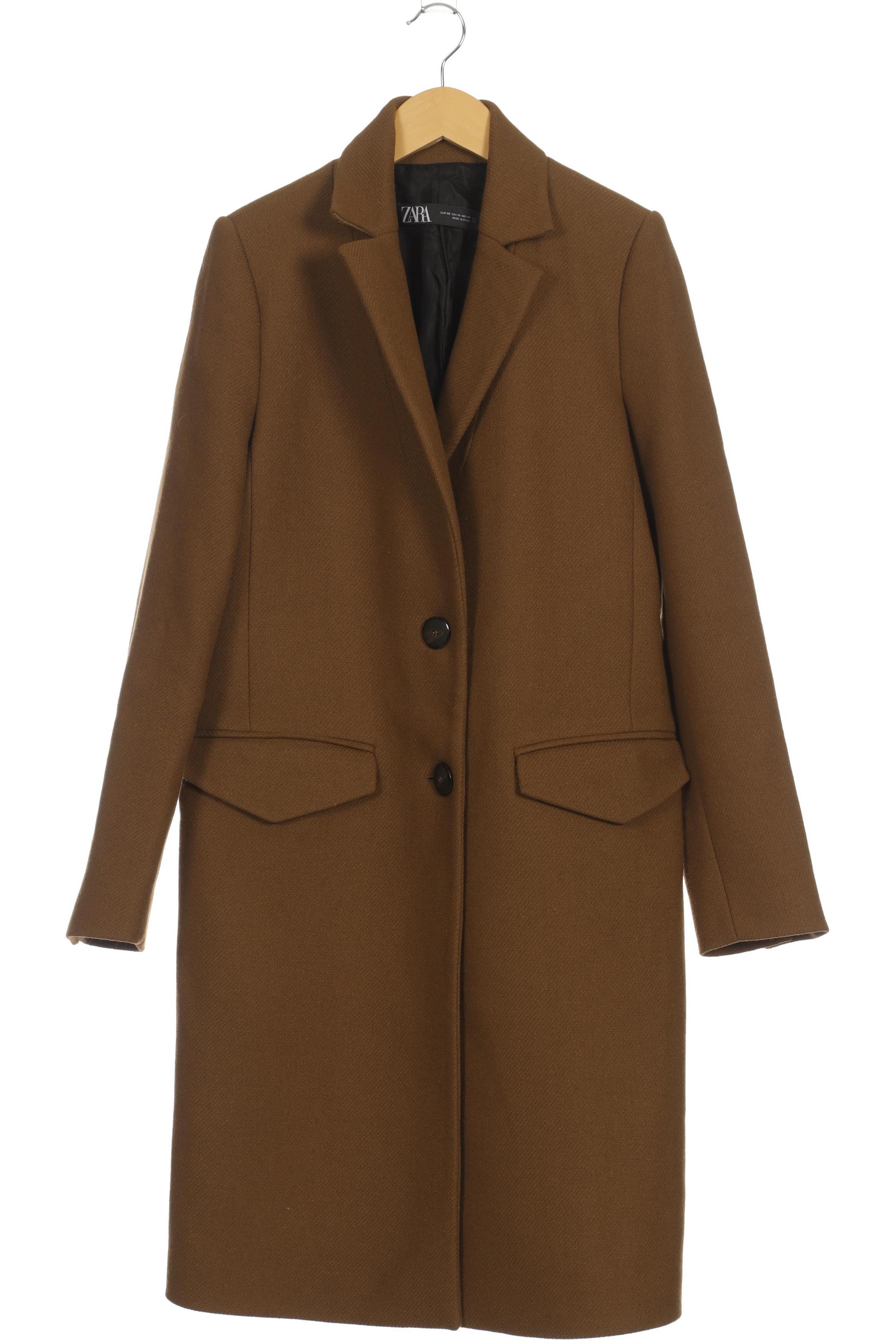 

Zara Damen Mantel, braun, Gr.