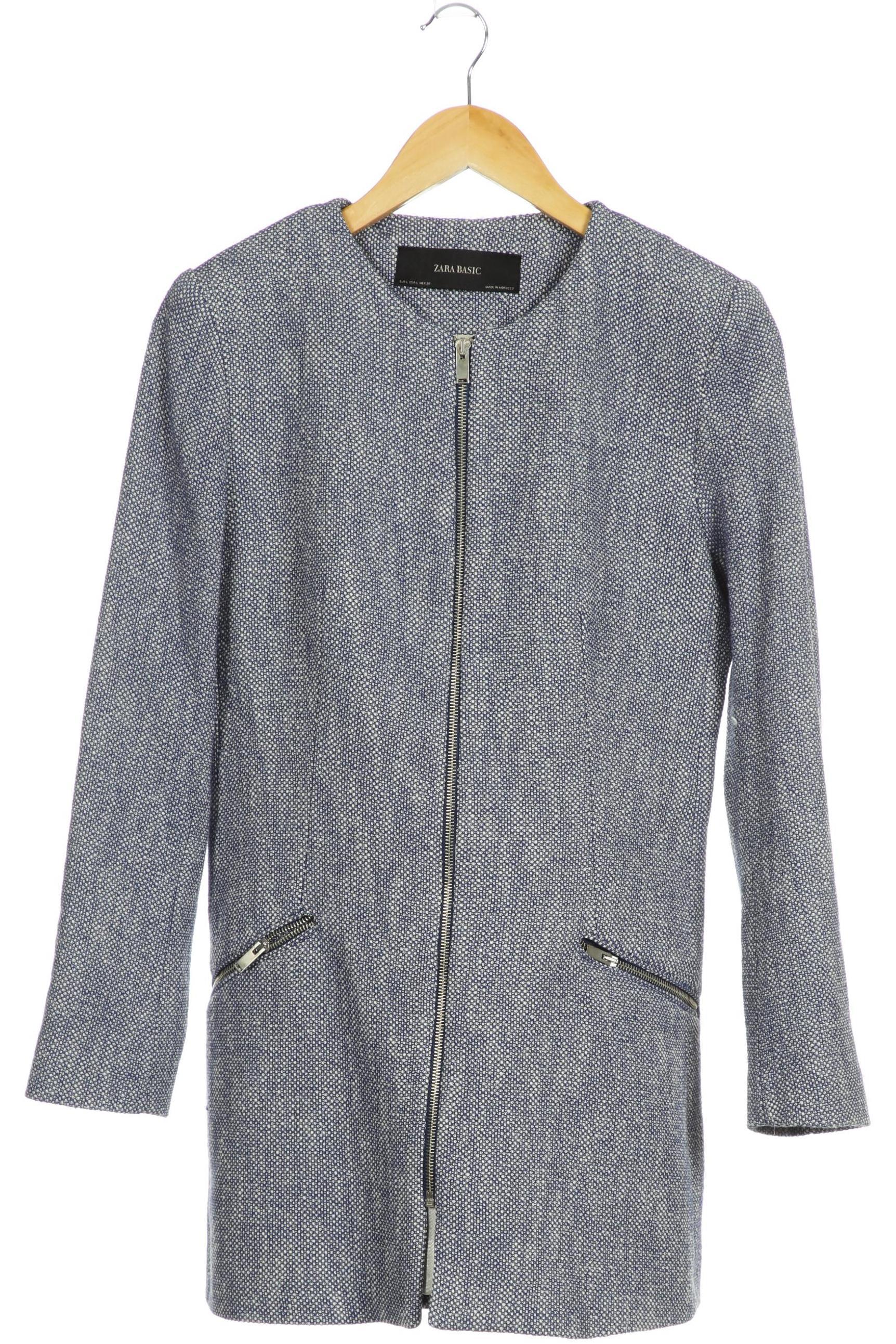 

Zara Damen Mantel, blau, Gr.
