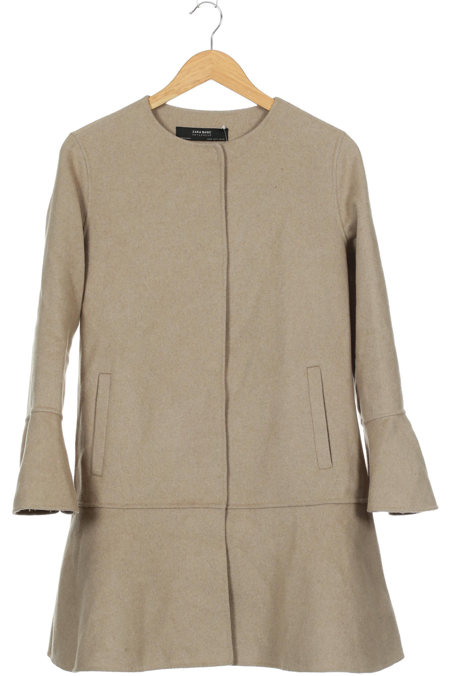 

Zara Damen Mantel, beige, Gr.
