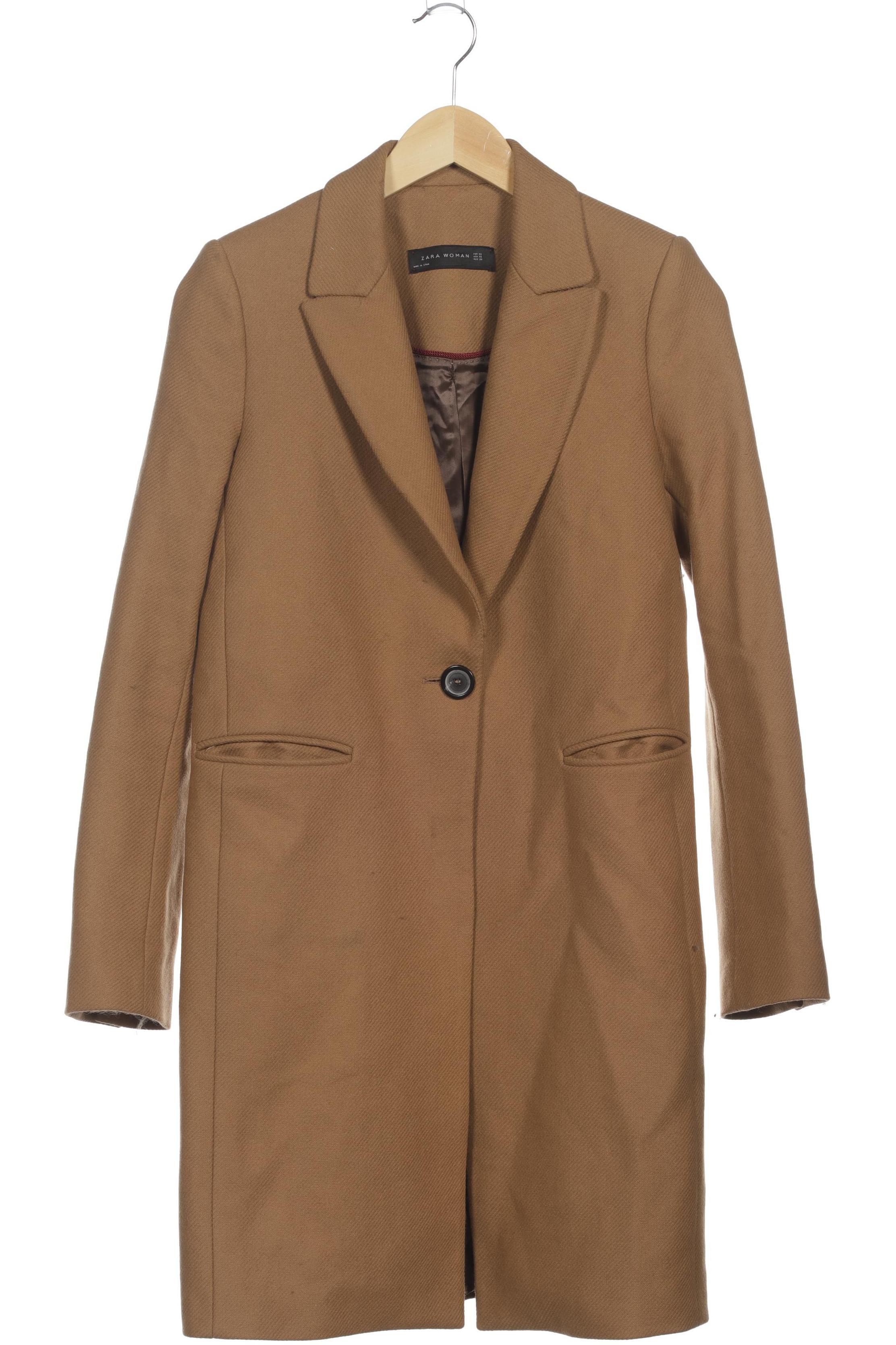 

Zara Damen Mantel, braun, Gr.