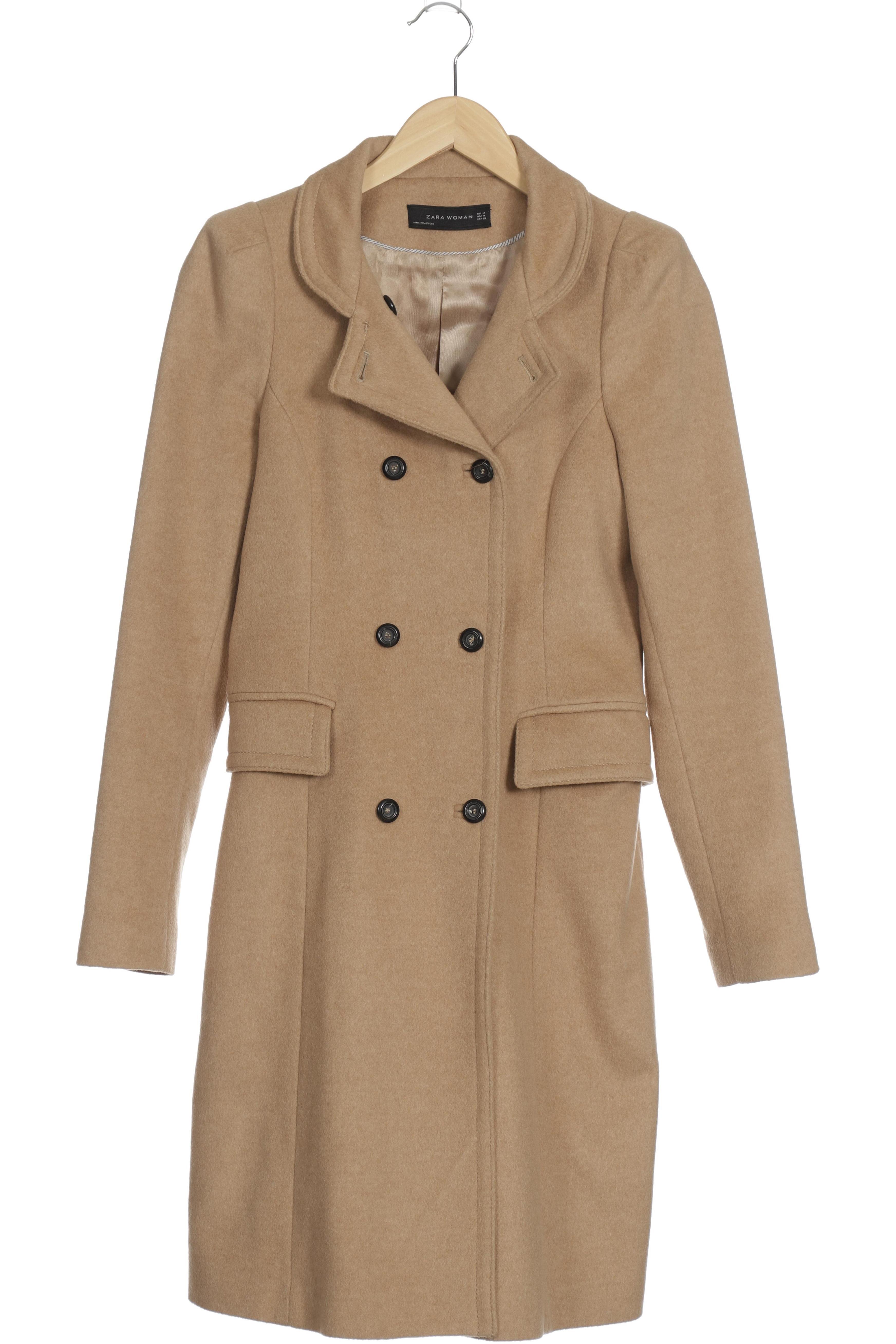

Zara Damen Mantel, beige, Gr.