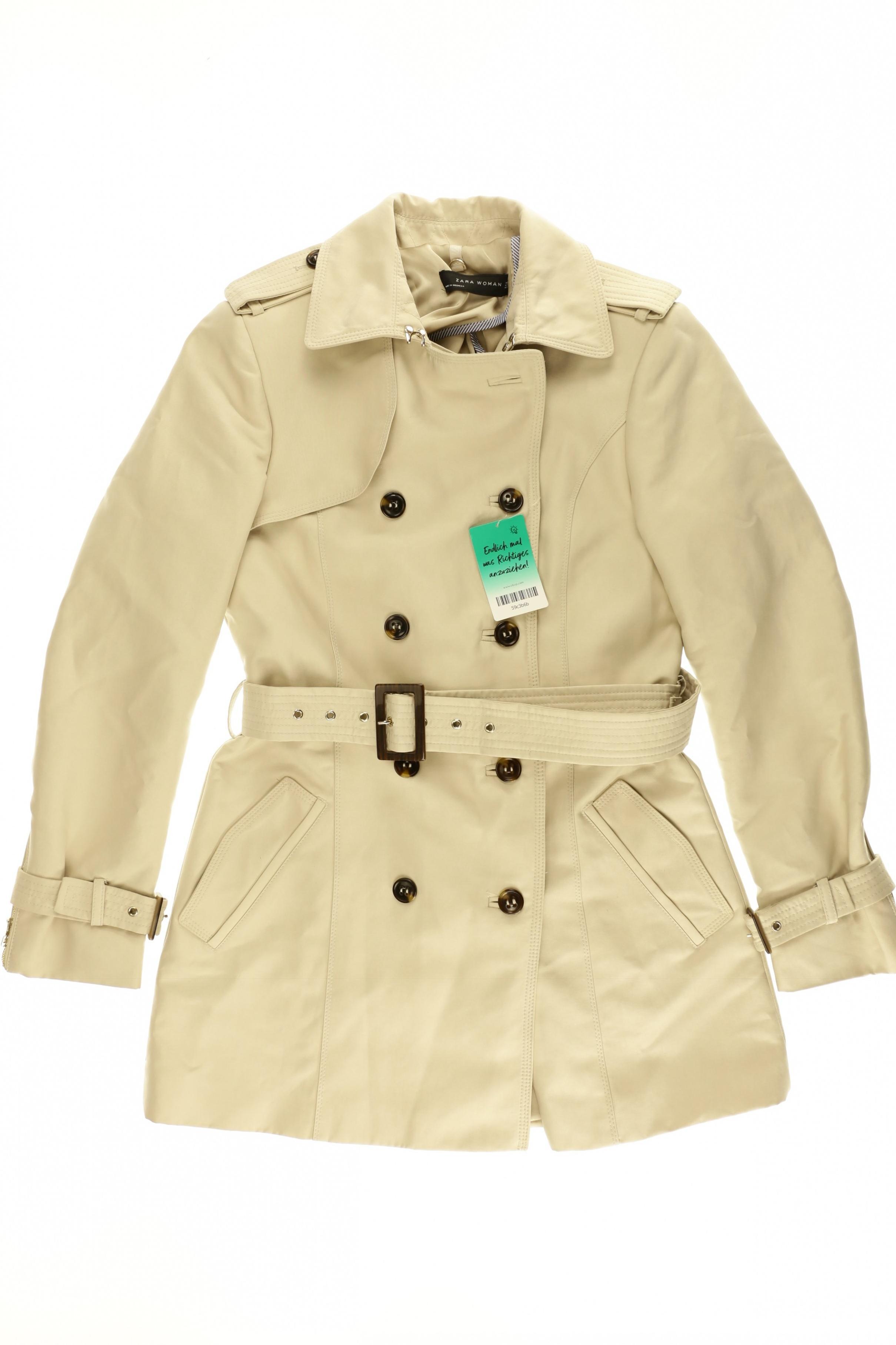 

Zara Damen Mantel, beige, Gr.