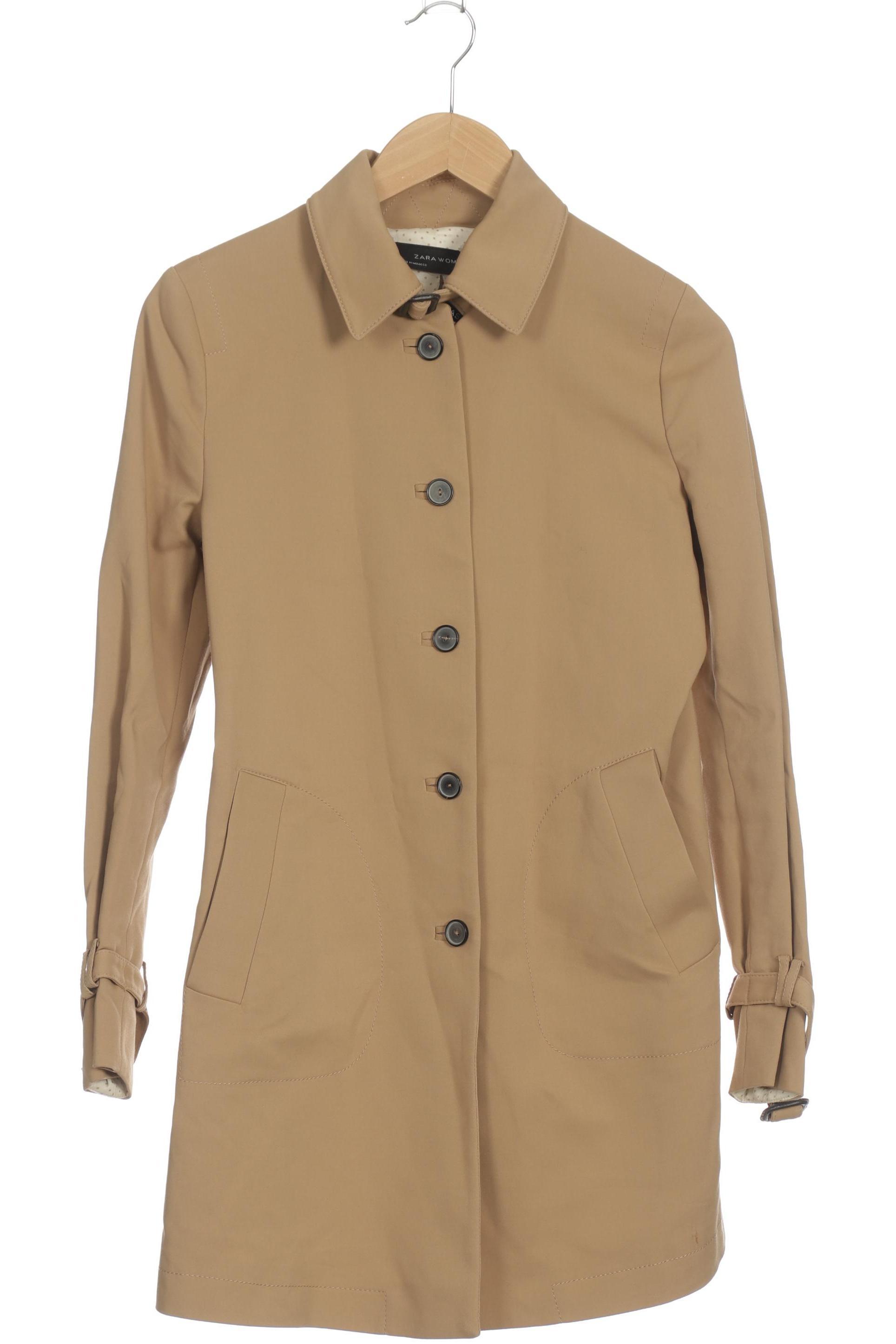 

Zara Damen Mantel, beige, Gr.