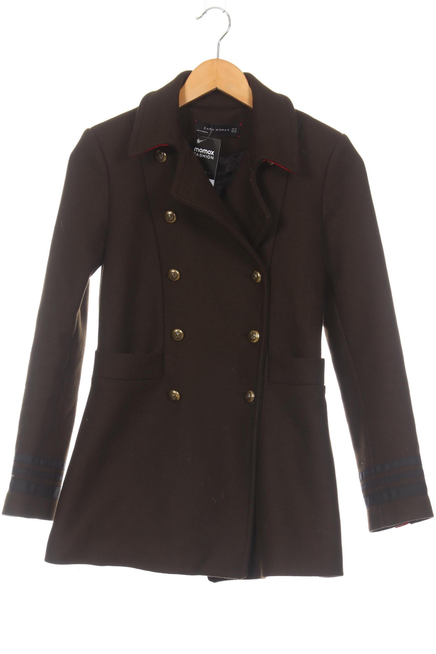 

Zara Damen Mantel, grün, Gr.