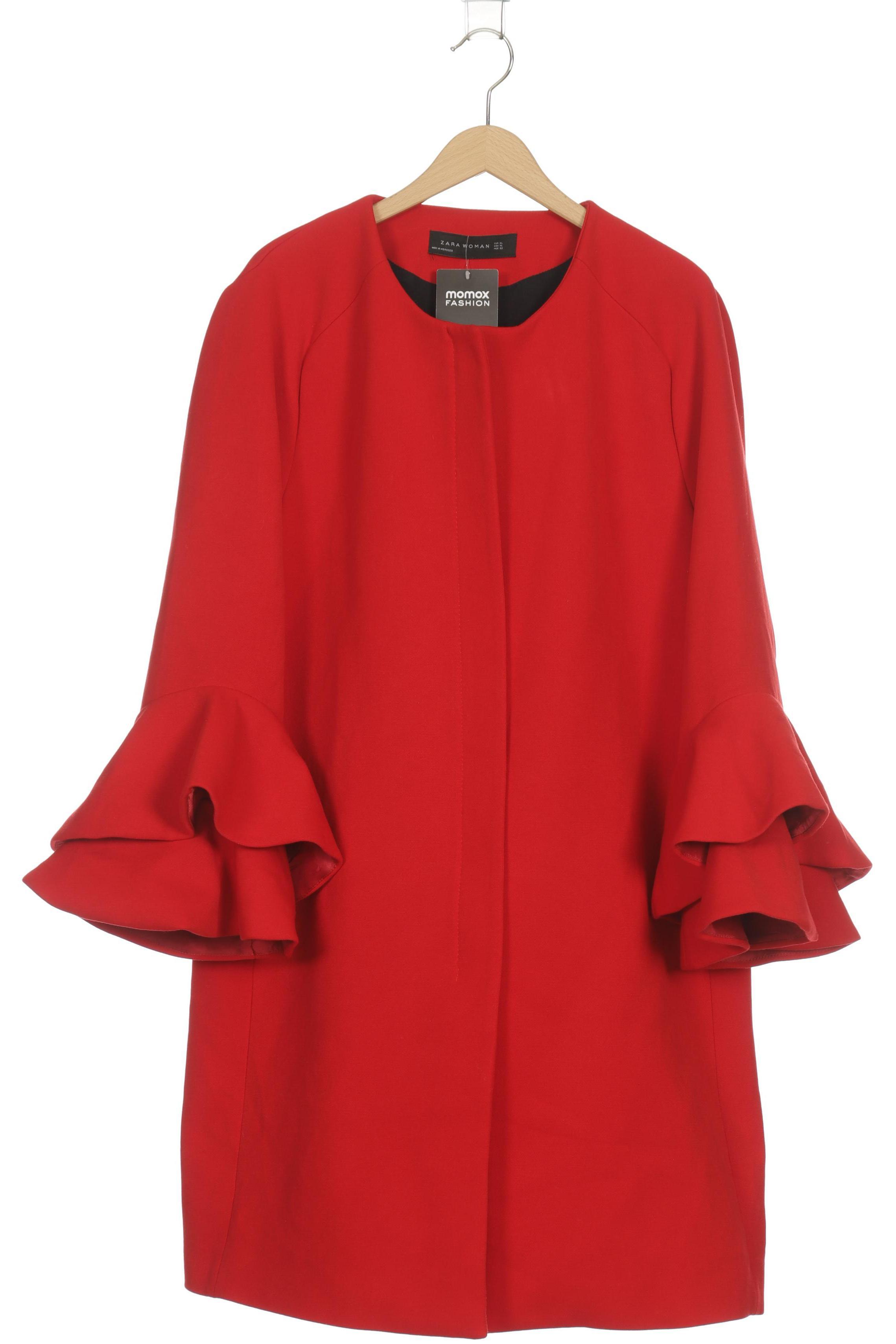 

Zara Damen Mantel, rot, Gr.