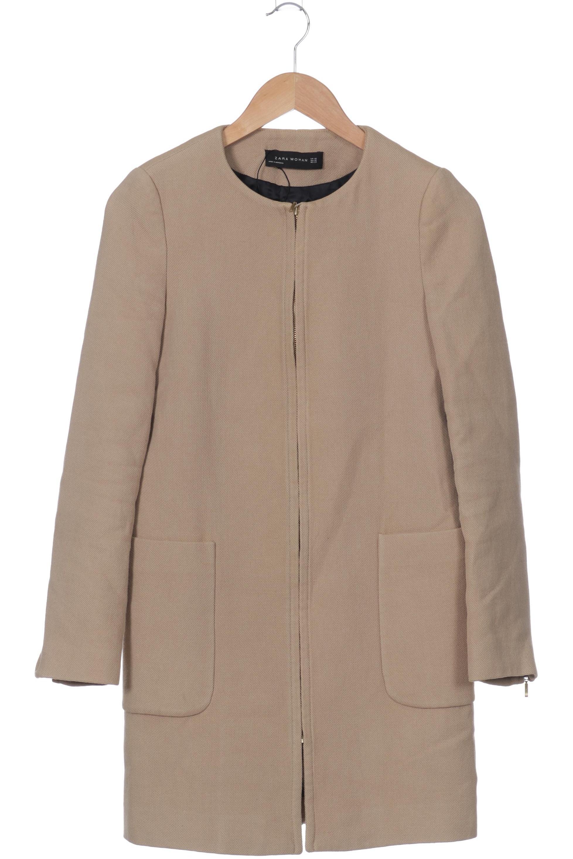 

Zara Damen Mantel, beige, Gr.