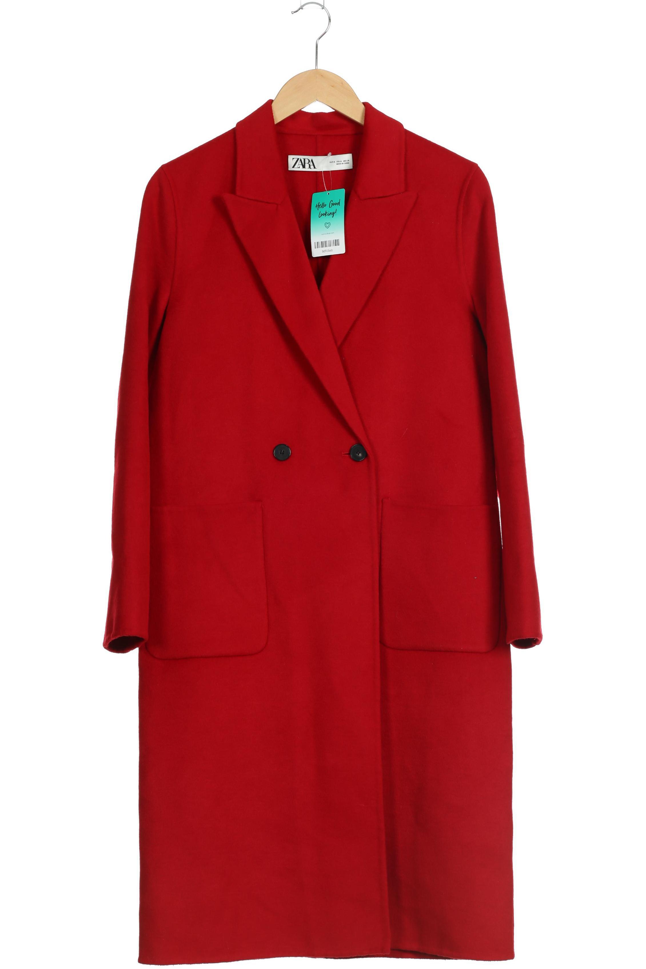 

Zara Damen Mantel, rot, Gr.