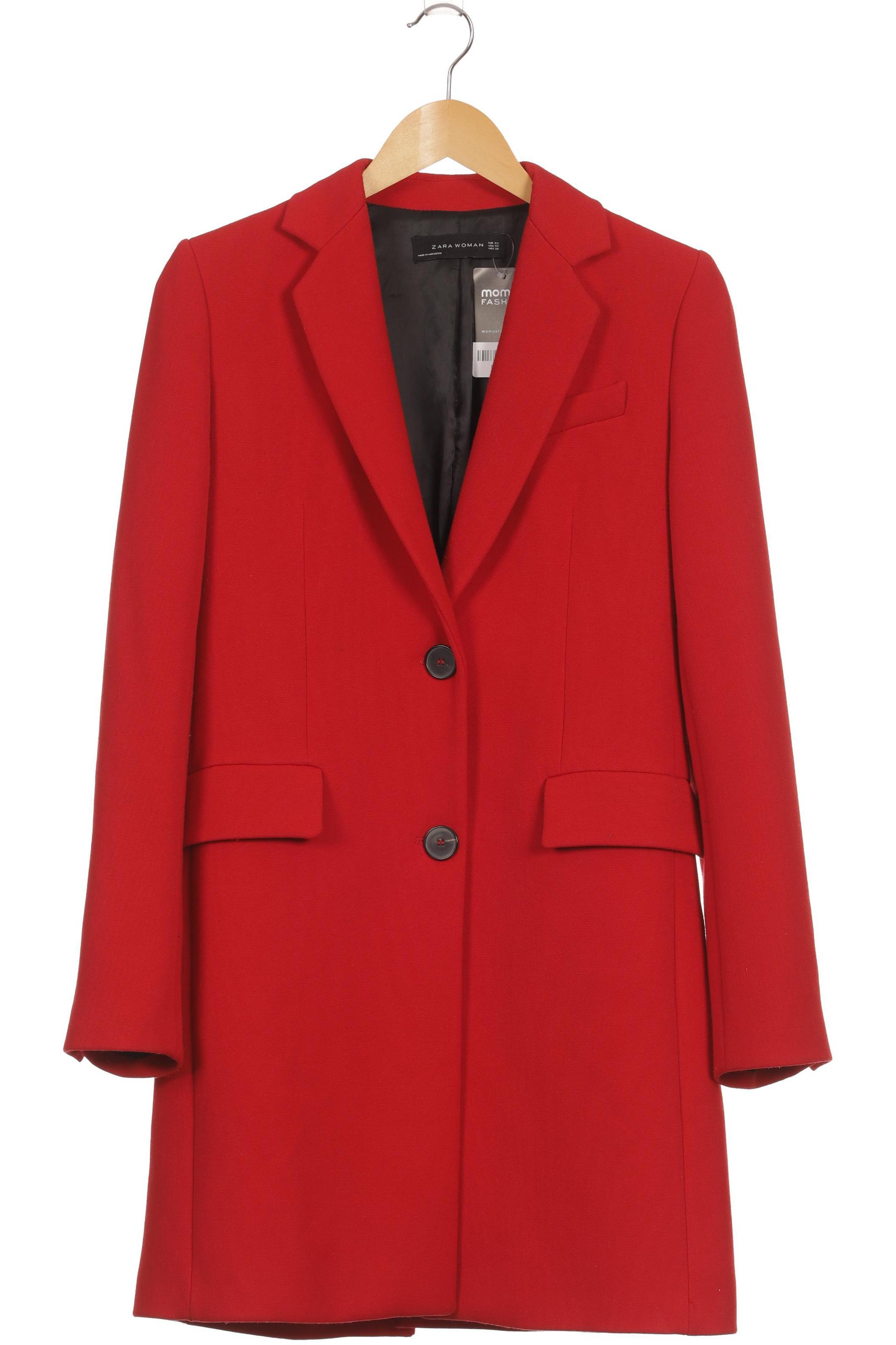 

Zara Damen Mantel, rot, Gr.