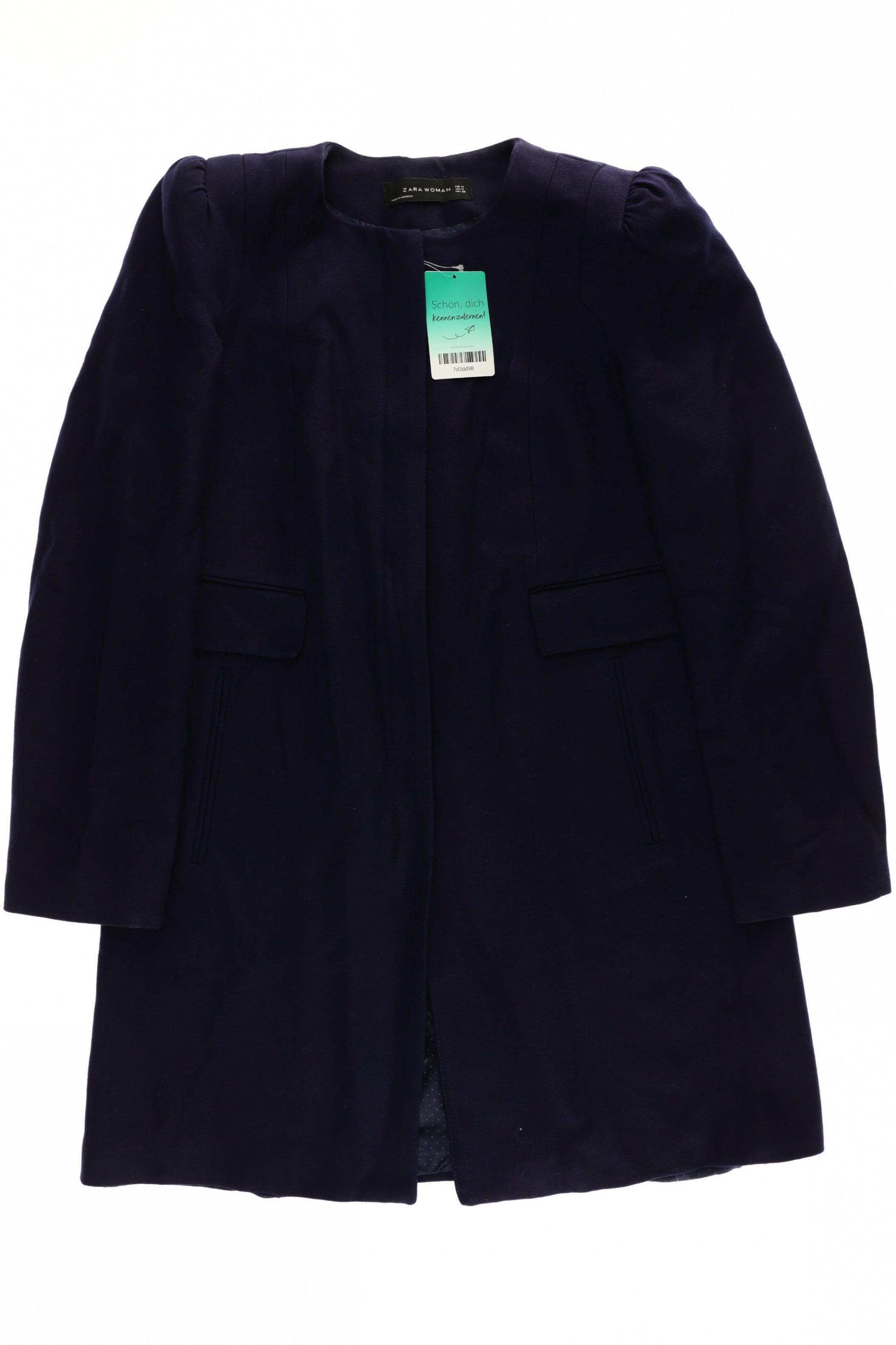 

Zara Damen Mantel, blau, Gr.