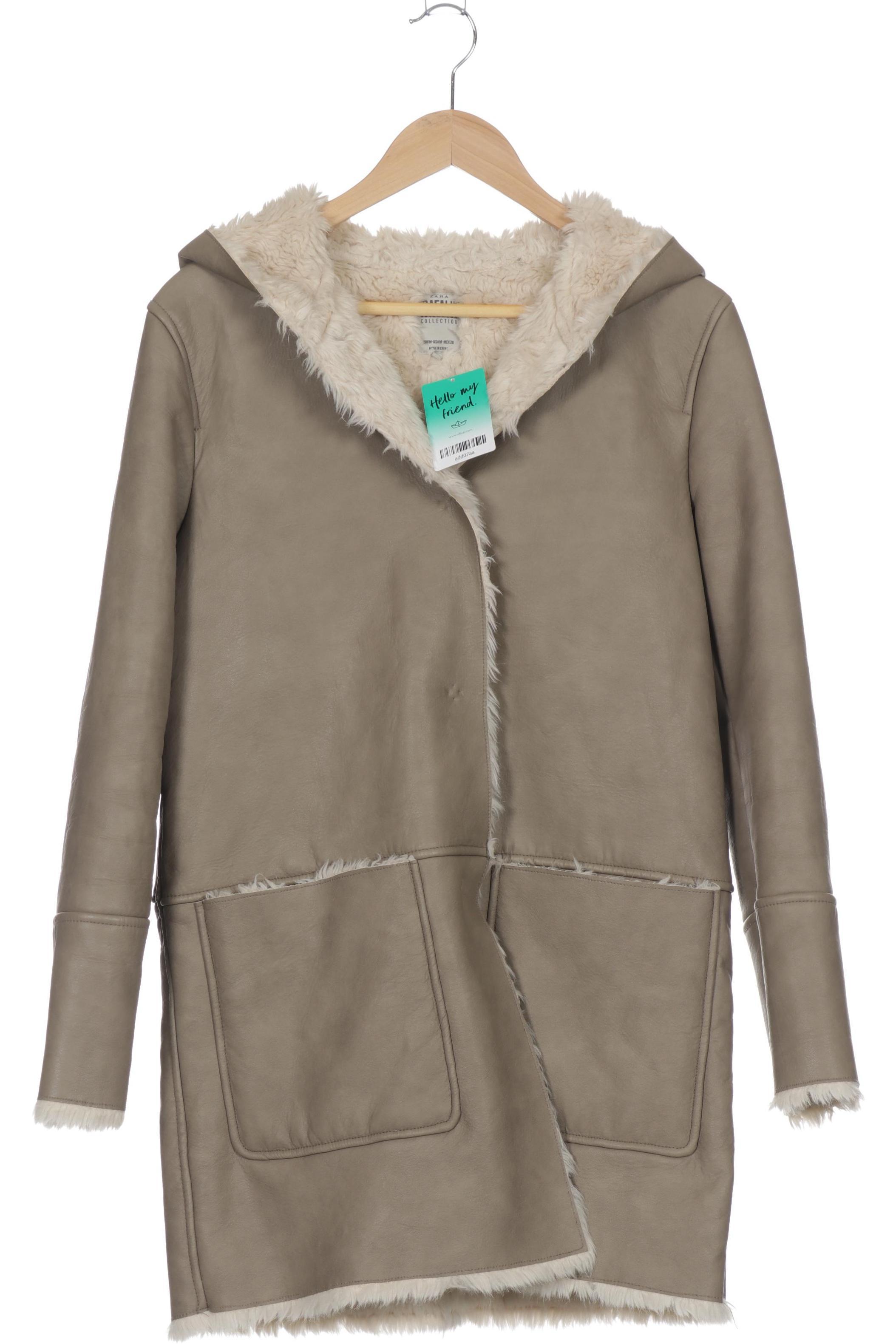 

Zara Damen Mantel, beige, Gr.