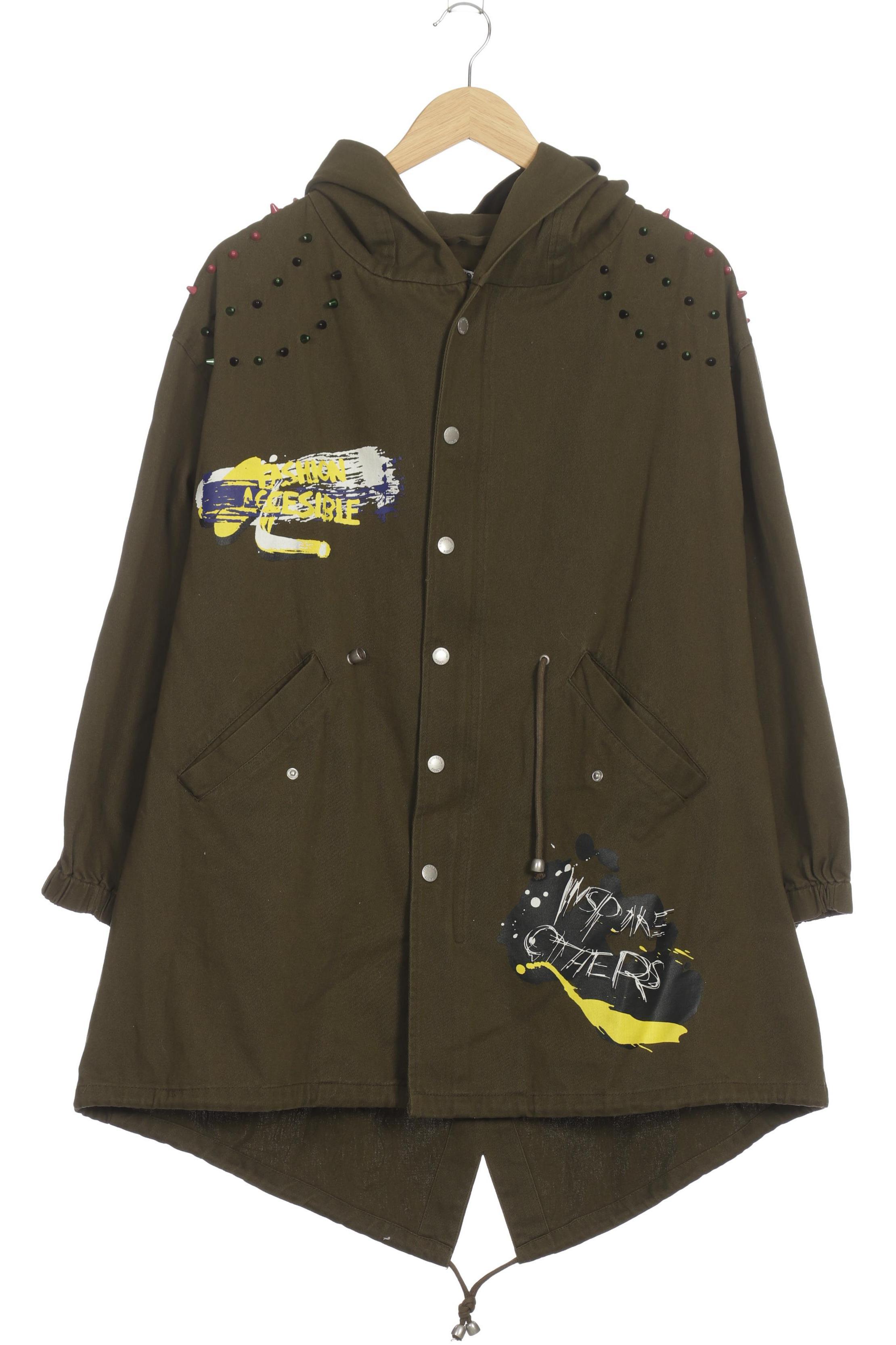 

Zara Damen Mantel, grün, Gr.