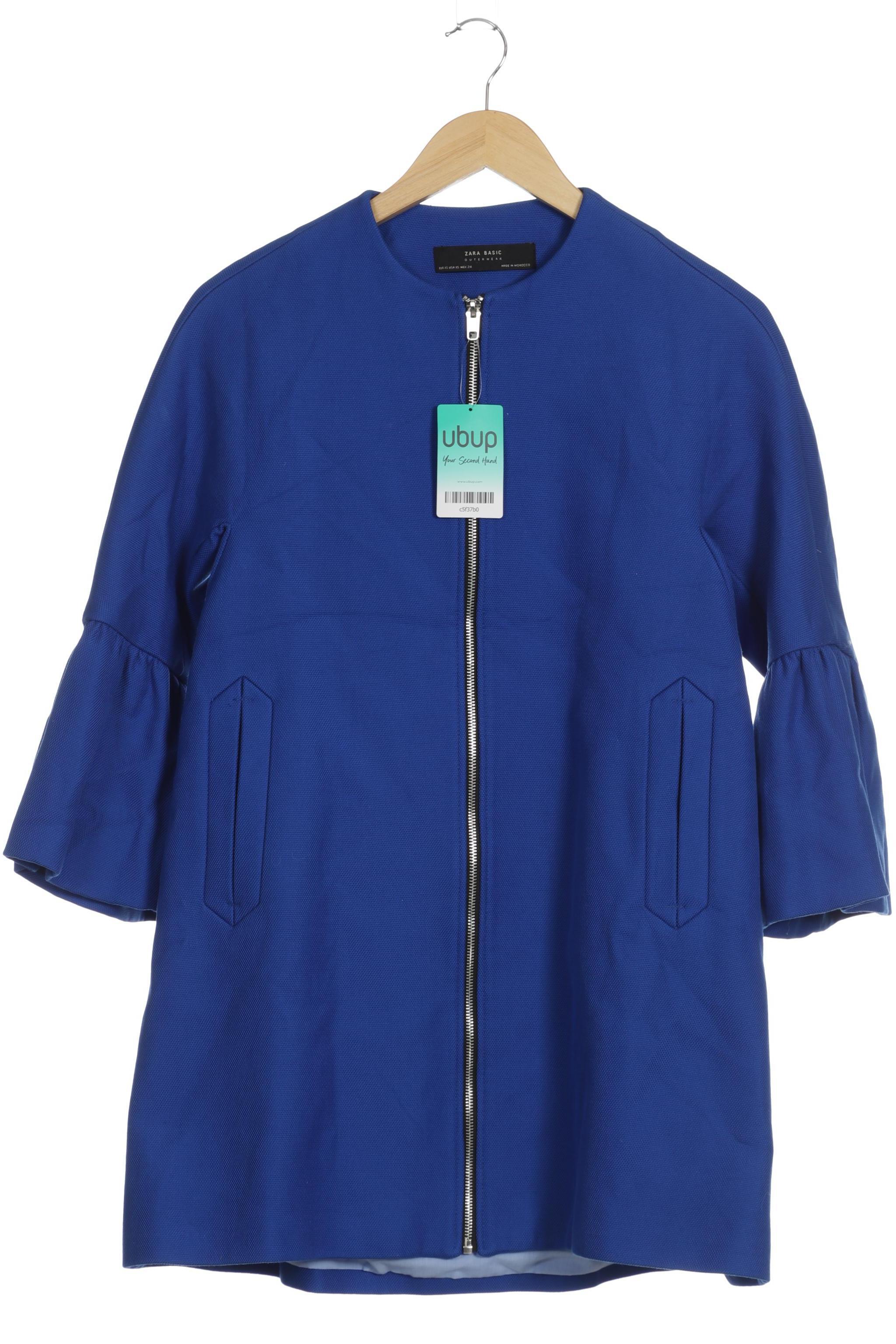 

Zara Damen Mantel, blau, Gr.