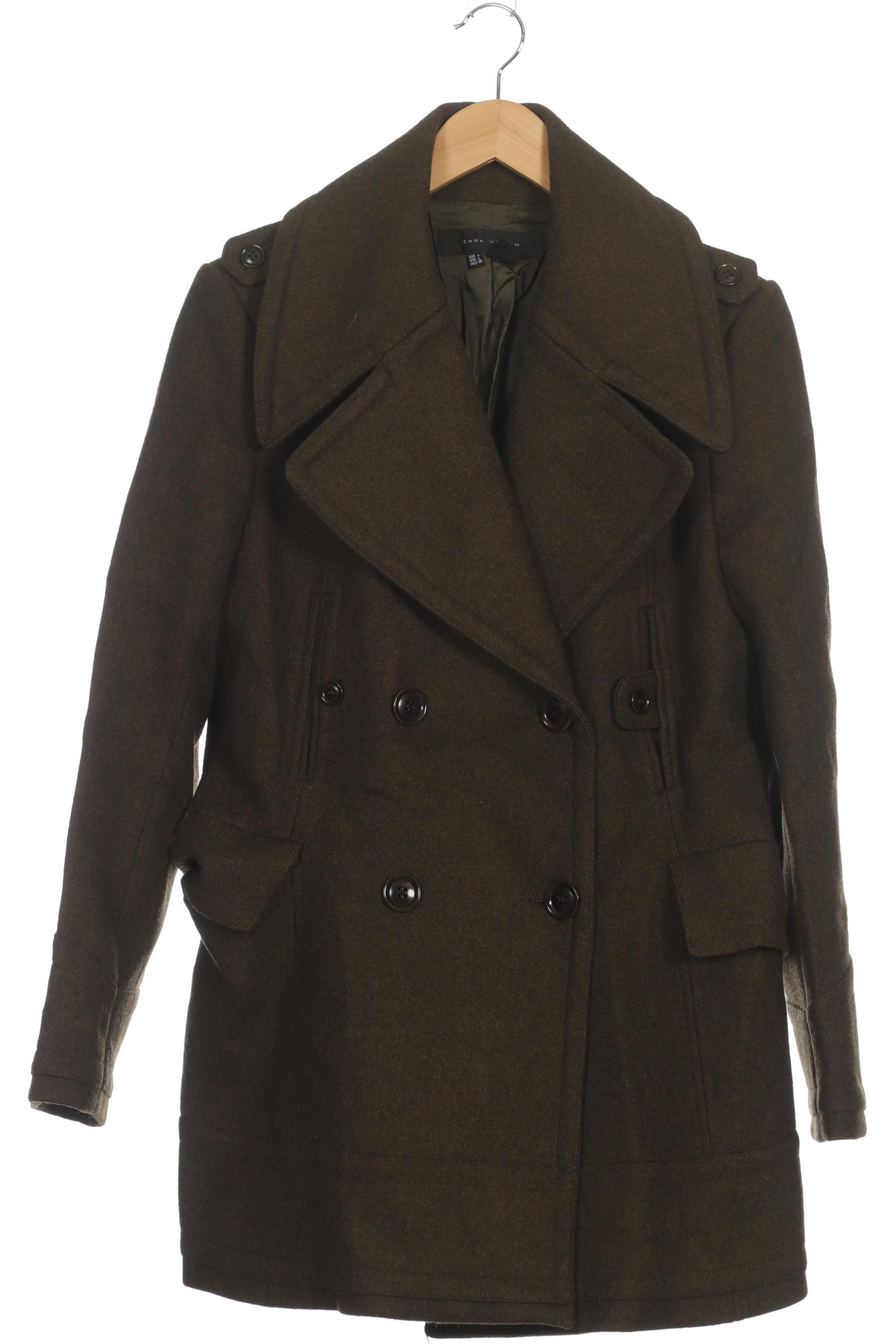 

Zara Damen Mantel, grün, Gr.