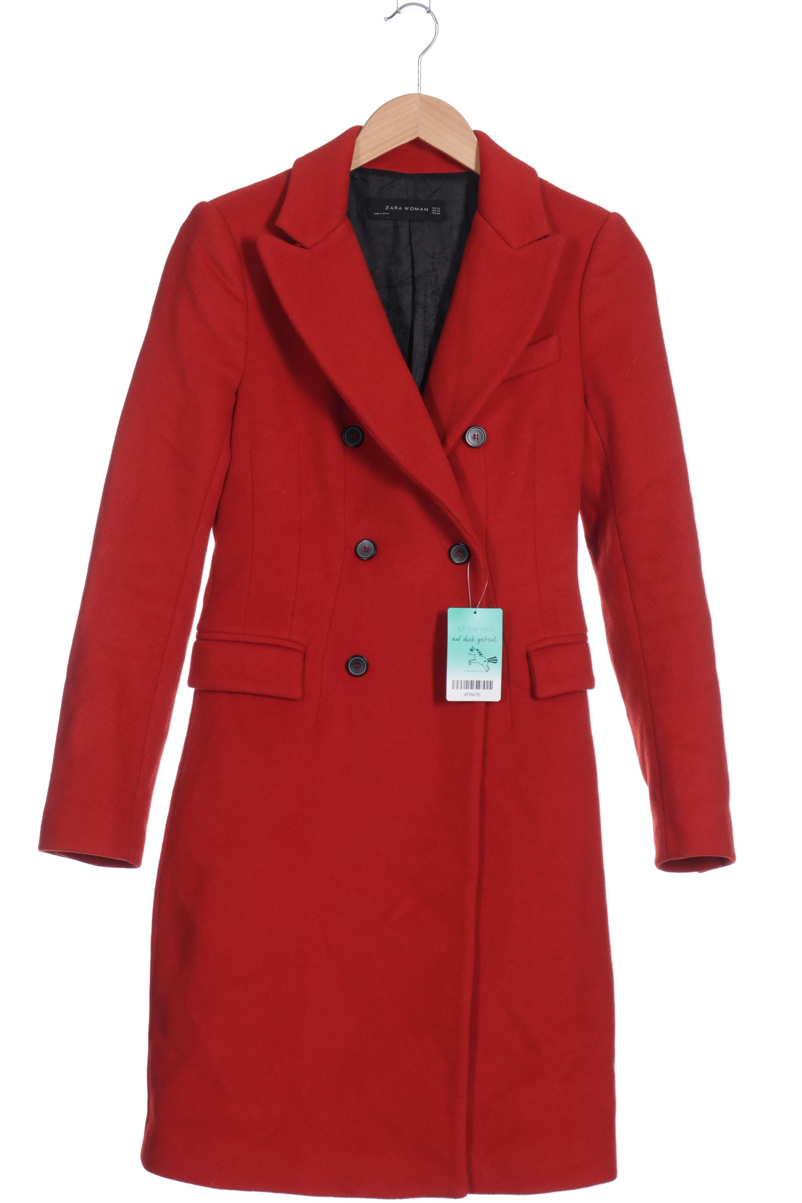 

Zara Damen Mantel, rot, Gr.