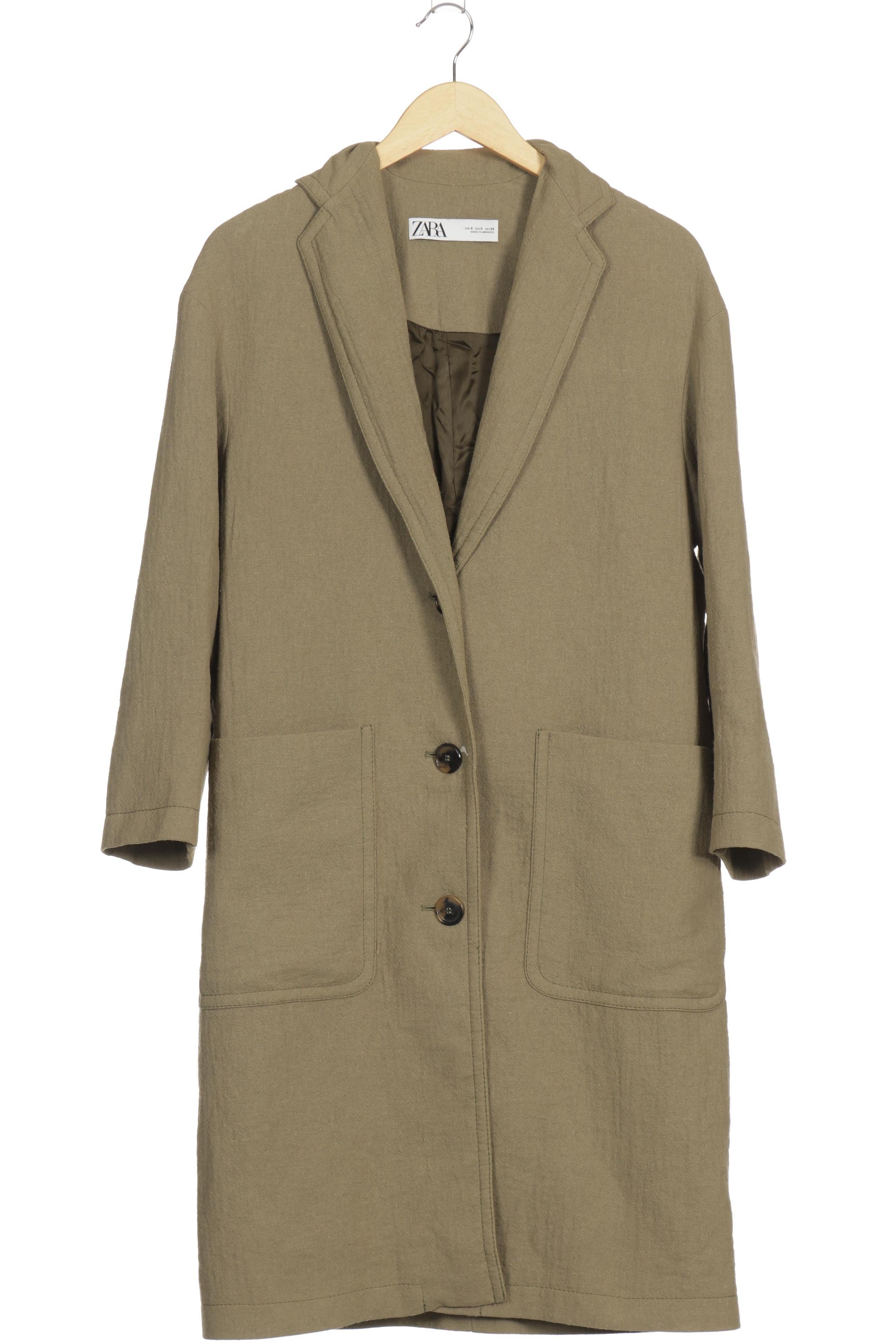 

Zara Damen Mantel, grün, Gr.