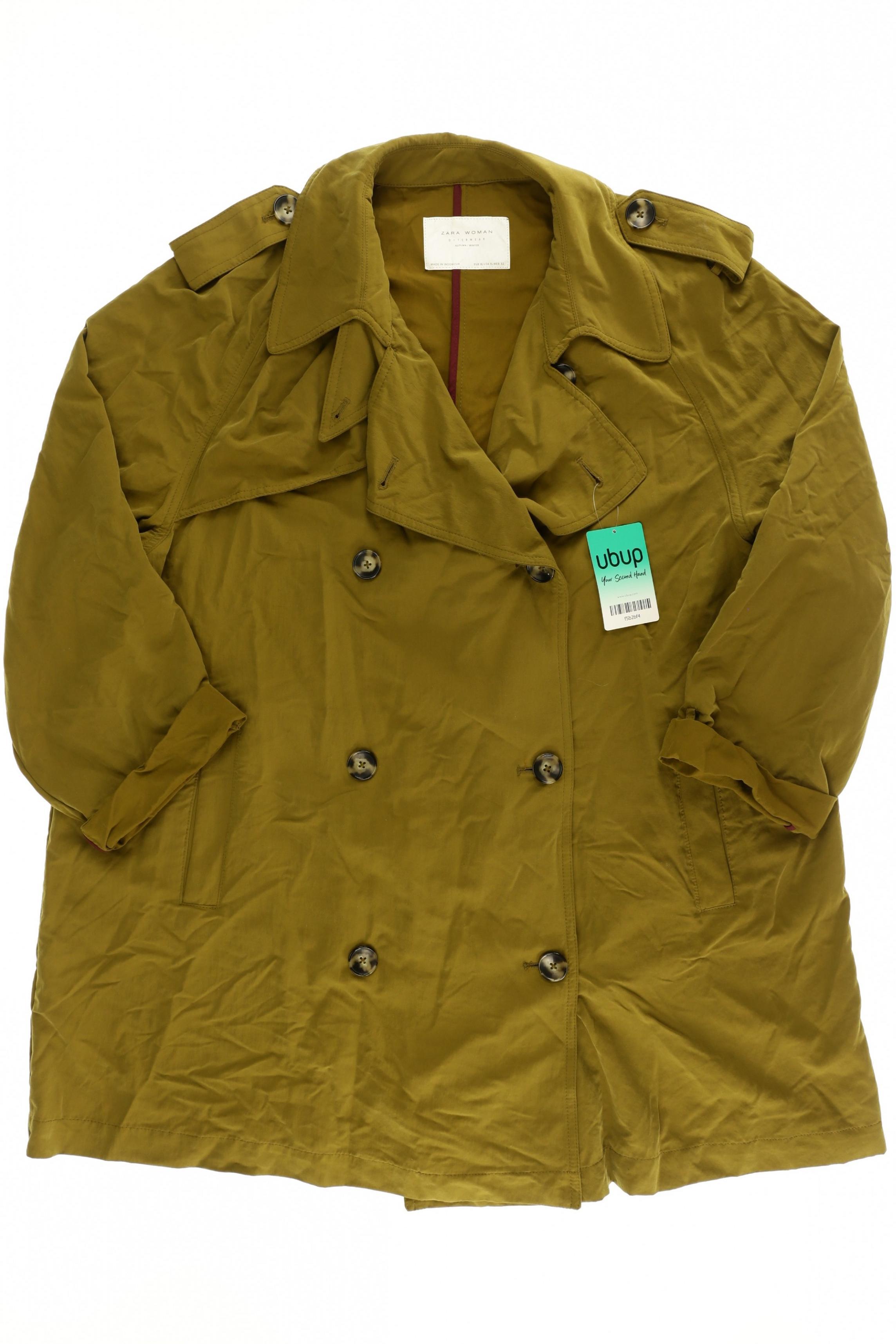 

Zara Damen Mantel, grün, Gr.