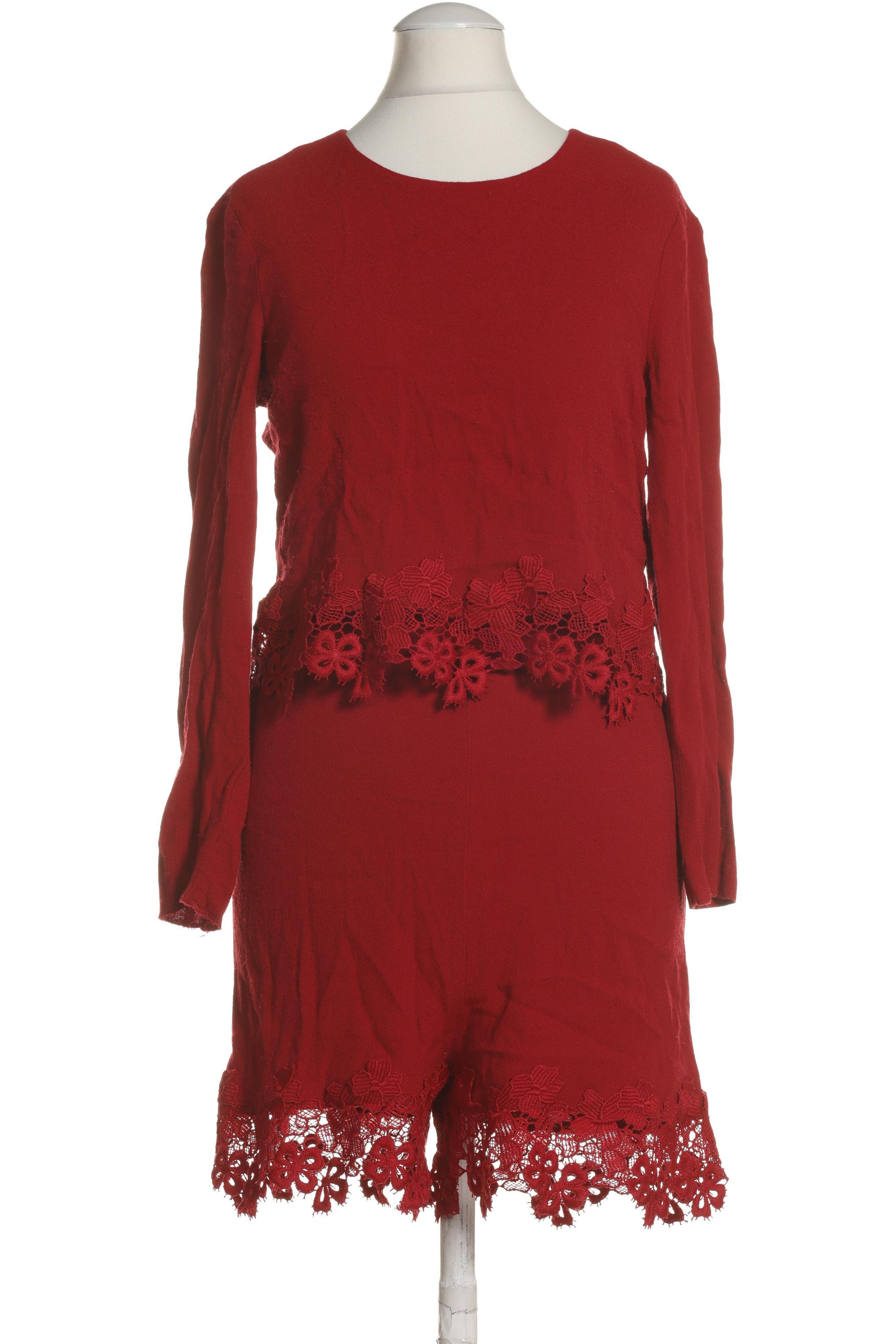 

Zara Damen Jumpsuit/Overall, rot, Gr.