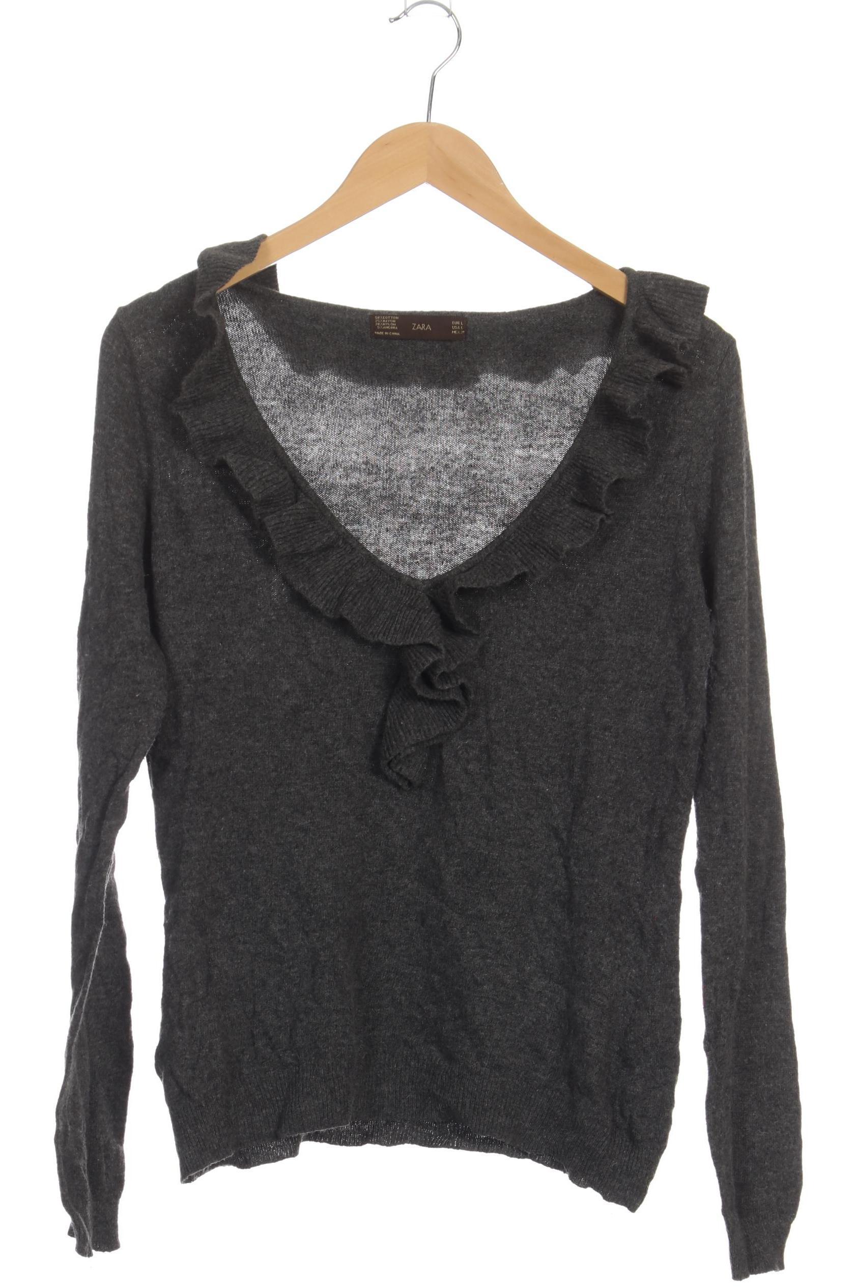 

Zara Damen Pullover, grau, Gr.