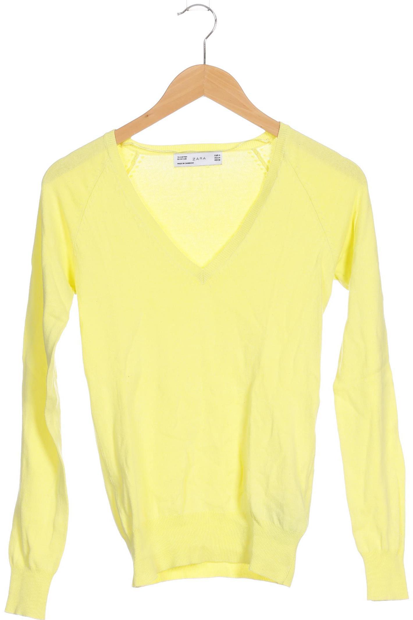 

Zara Damen Pullover, gelb, Gr.
