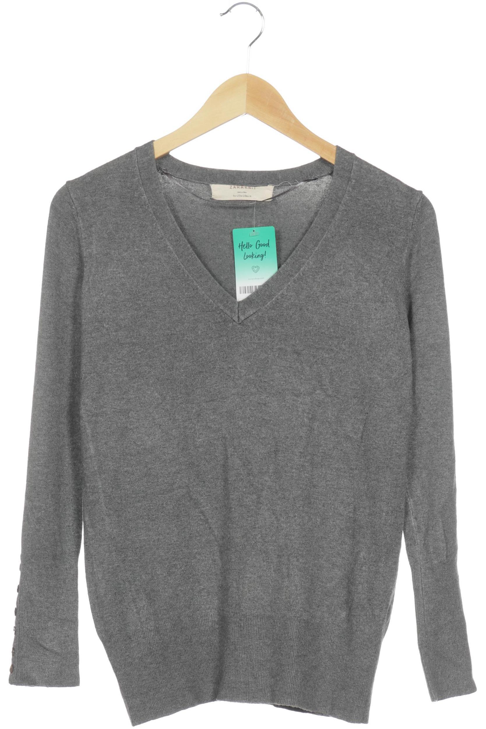 

Zara Damen Pullover, grau, Gr.