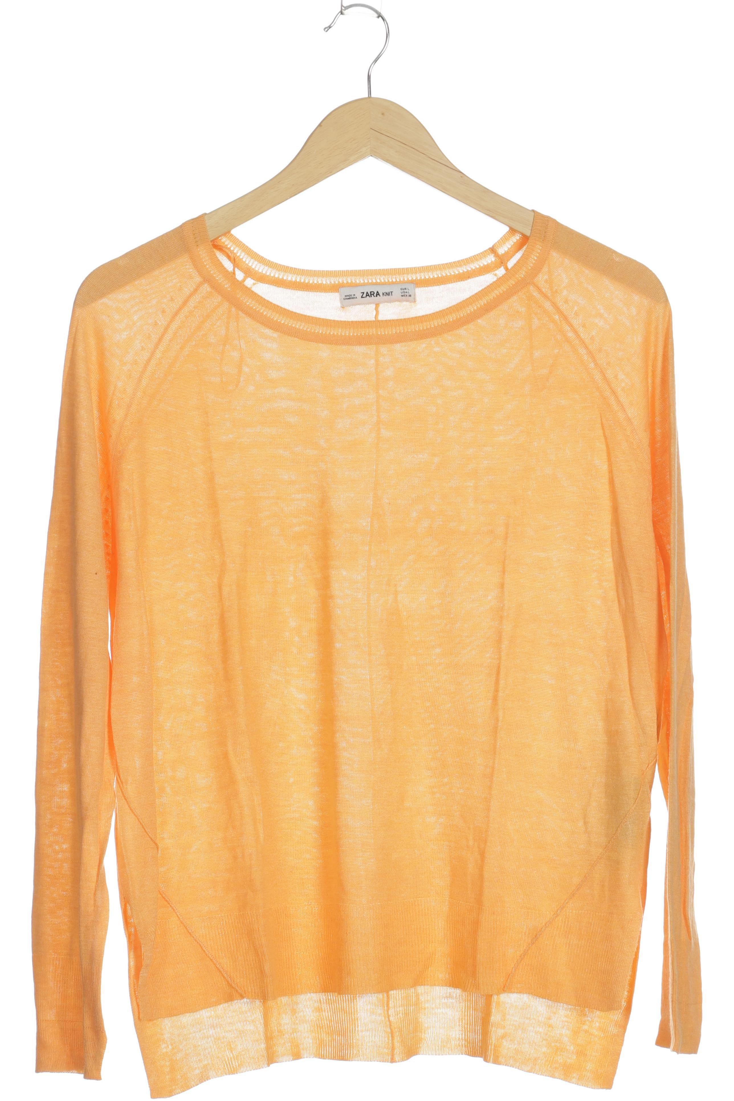 

Zara Damen Pullover, orange, Gr.