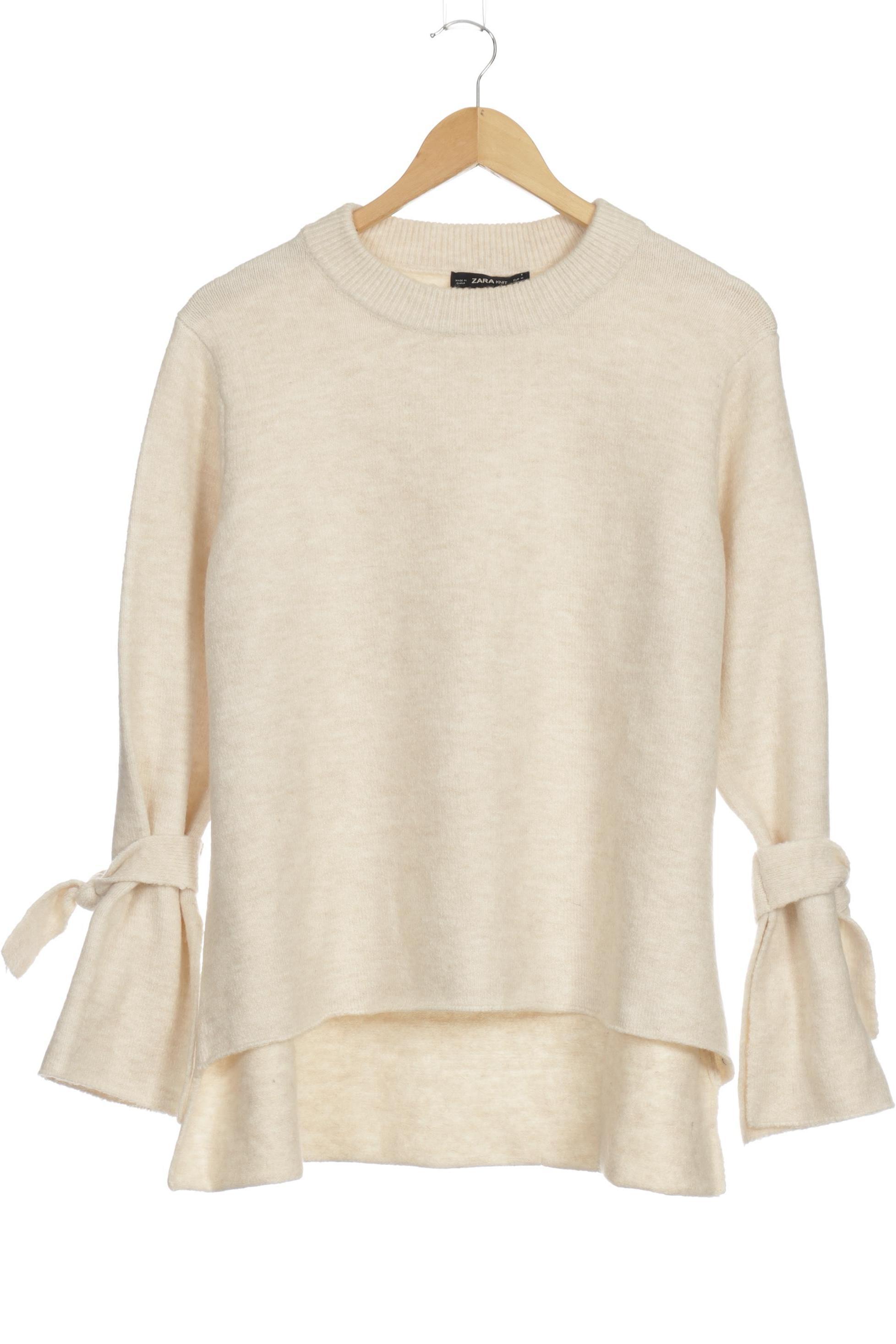 

Zara Damen Pullover, beige, Gr.