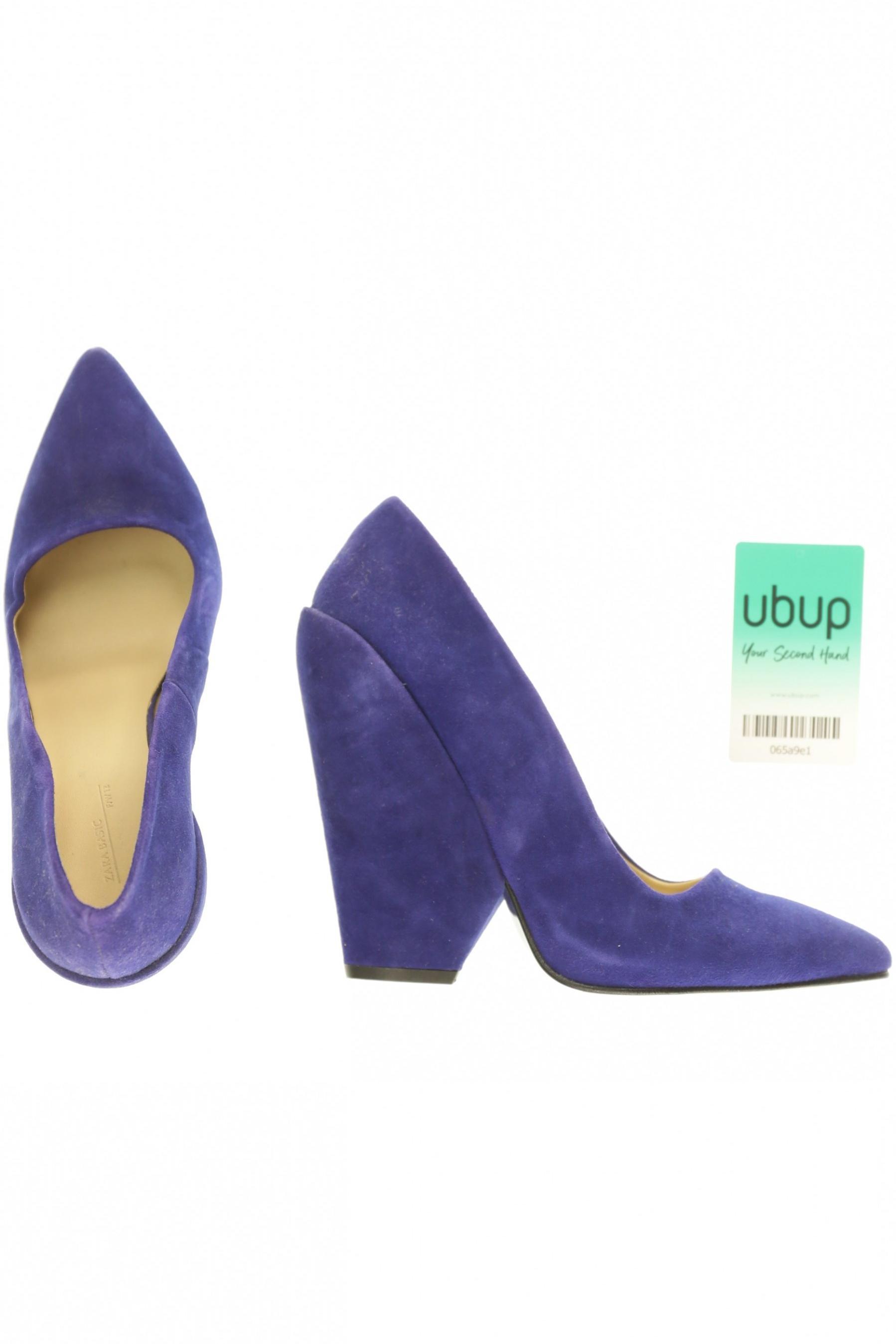 

Zara Damen Pumps, blau, Gr. 38