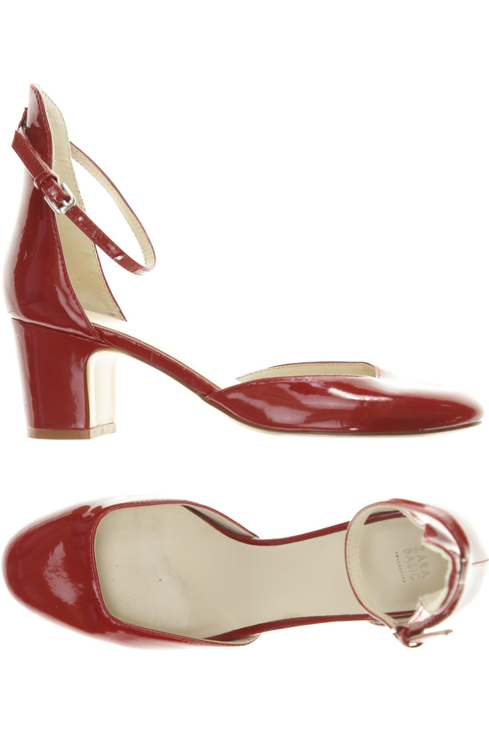 

Zara Damen Pumps, rot, Gr. 37