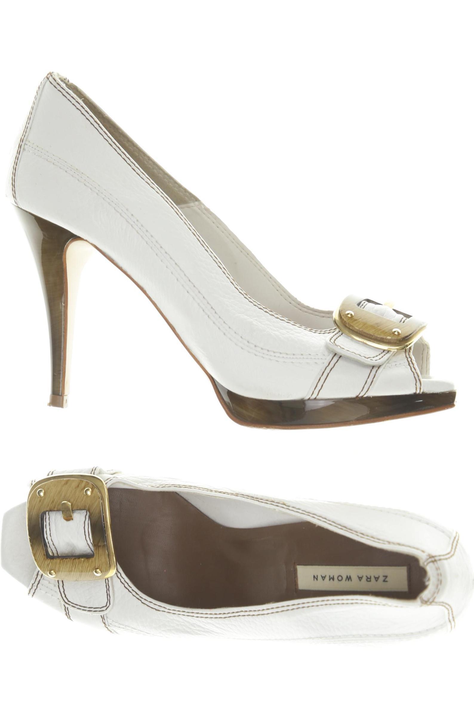 

Zara Damen Pumps, weiß, Gr. 39