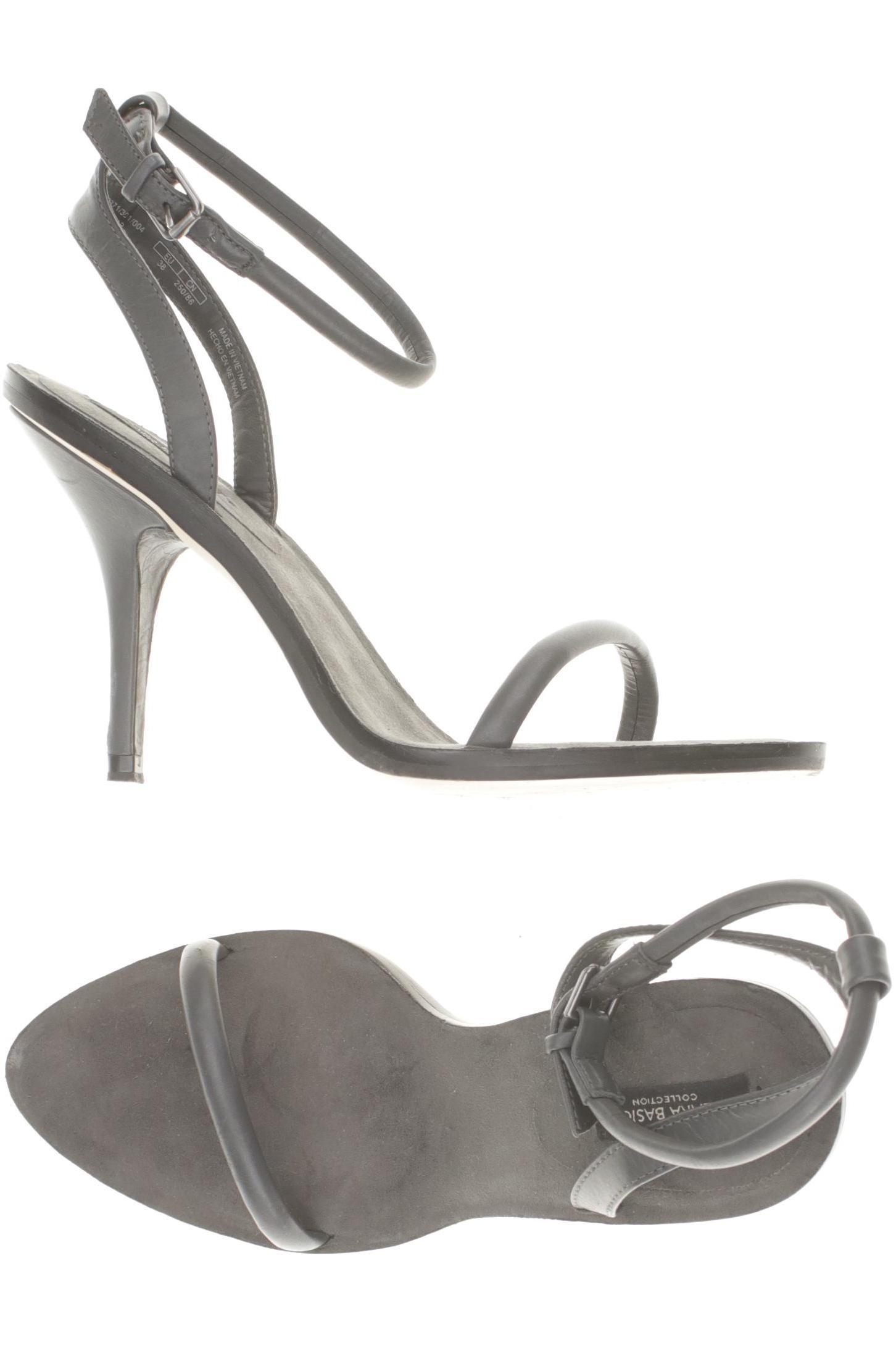 

Zara Damen Sandale, grau, Gr. 38